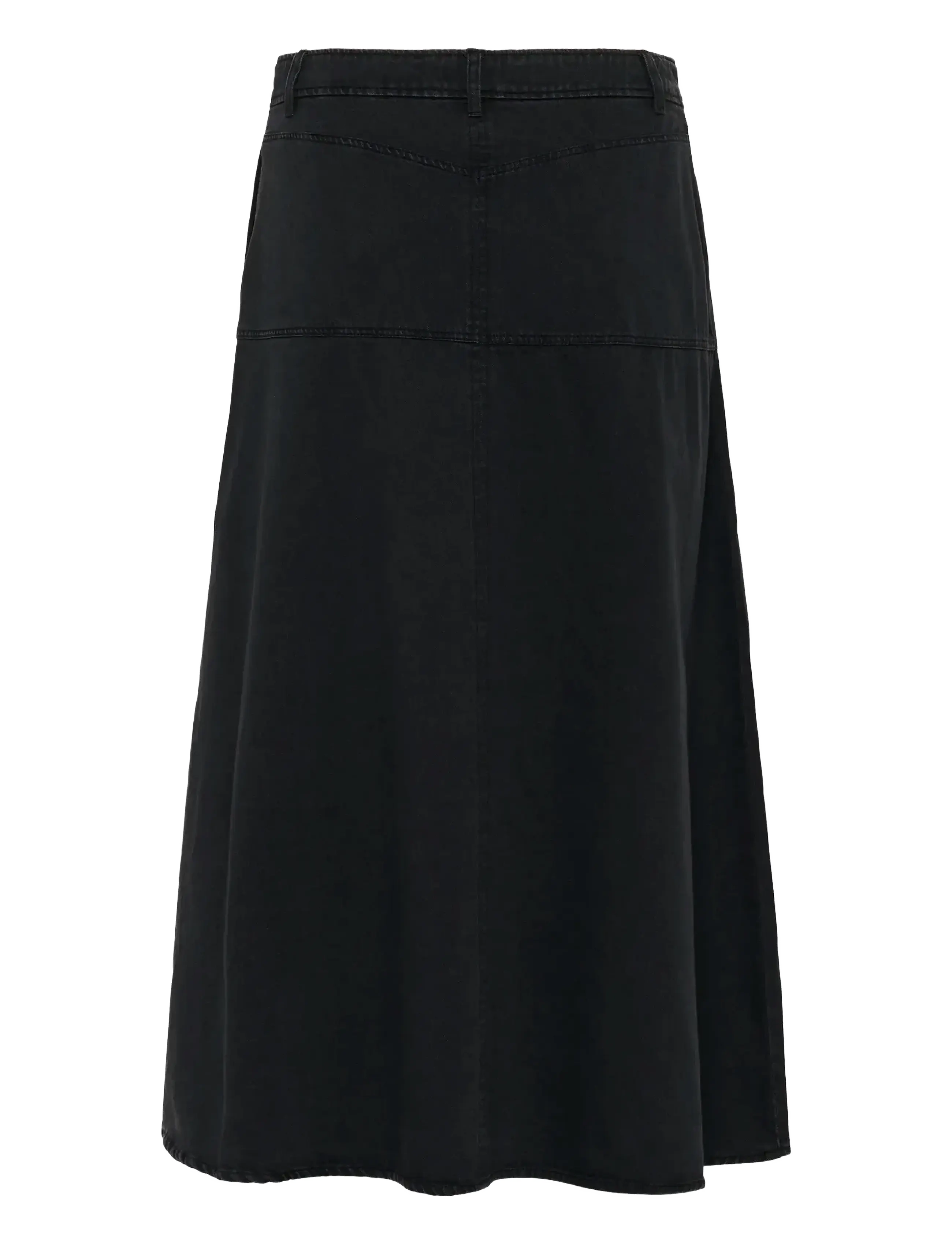 Part Two - SaramariePW SK - denim skirts - washed black denim - 2