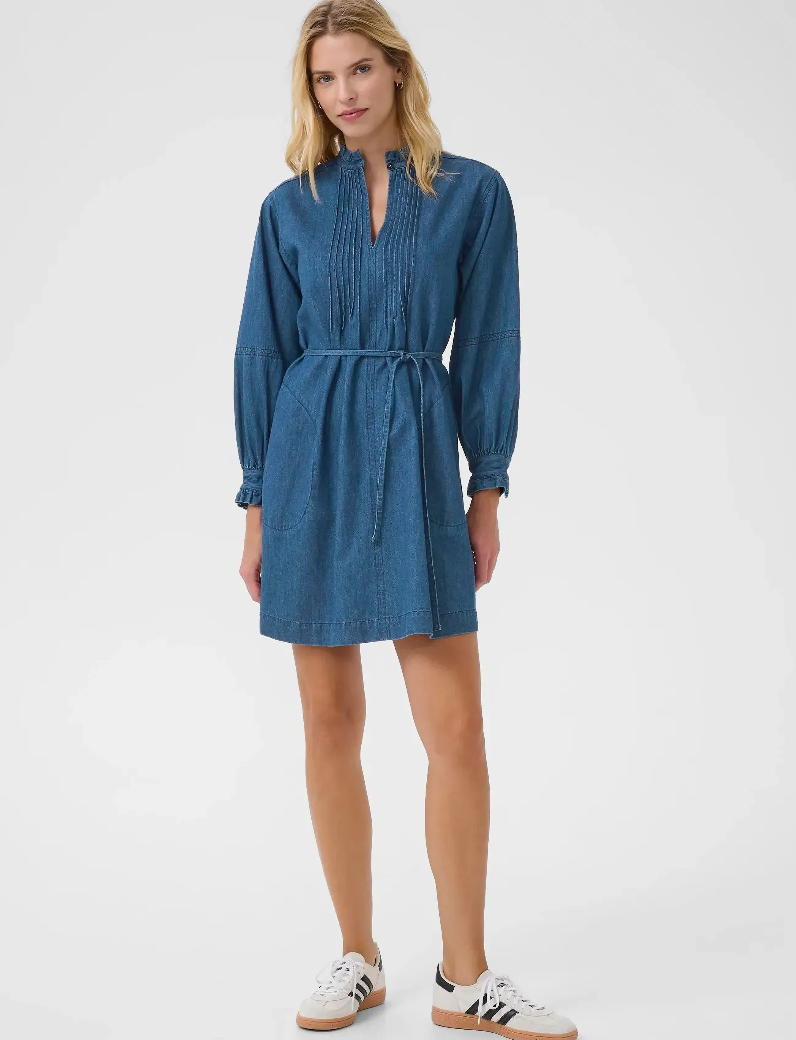 Part Two - SarinePW DR - jeanskleider - medium dark blue denim - 1