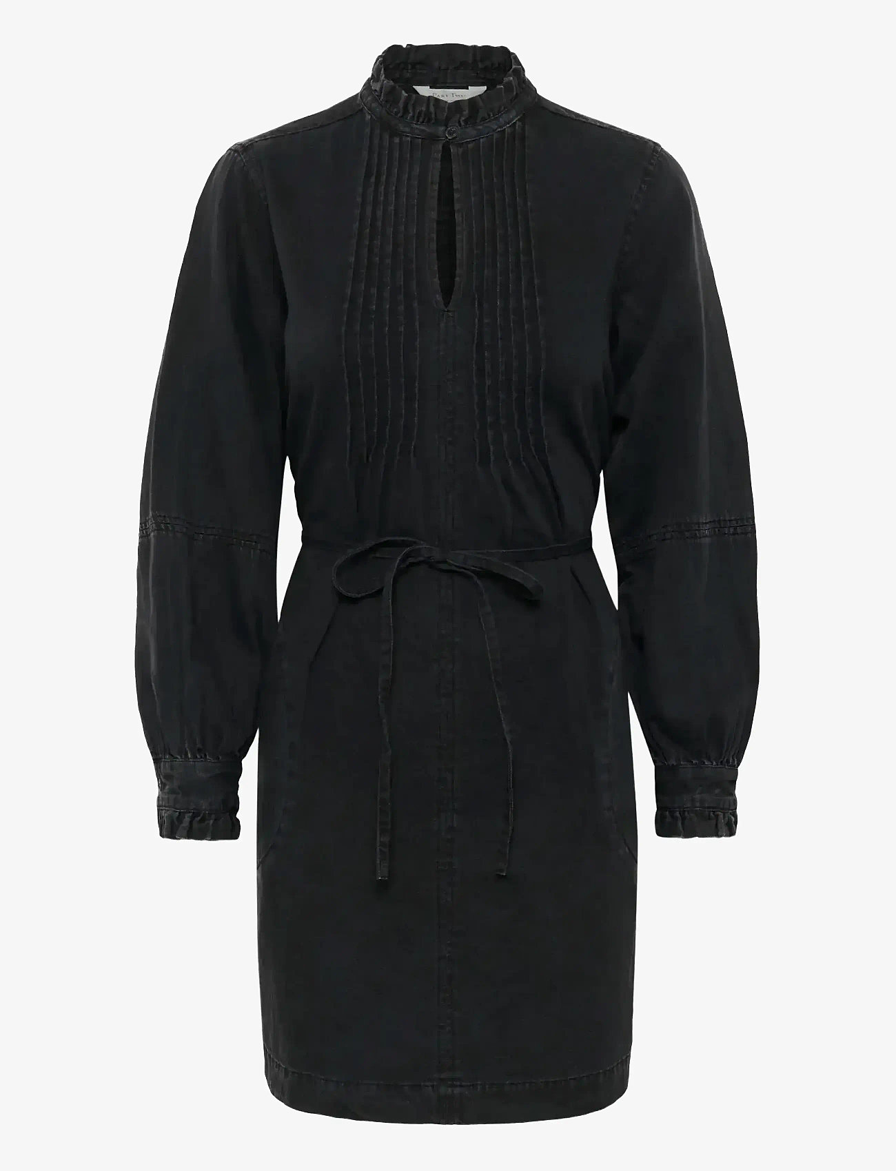 Part Two - SarinePW DR - jeanskleider - washed black denim - 0
