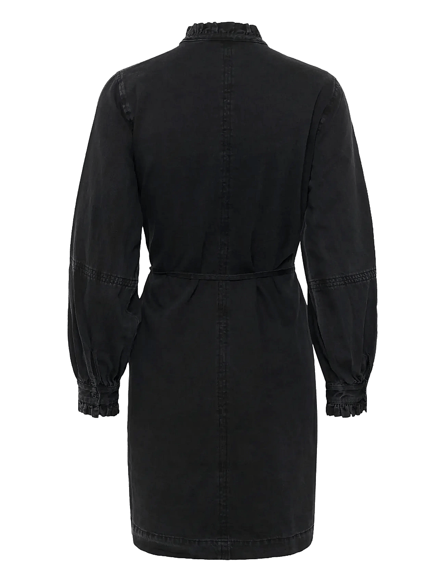 Part Two - SarinePW DR - jeanskleider - washed black denim - 2