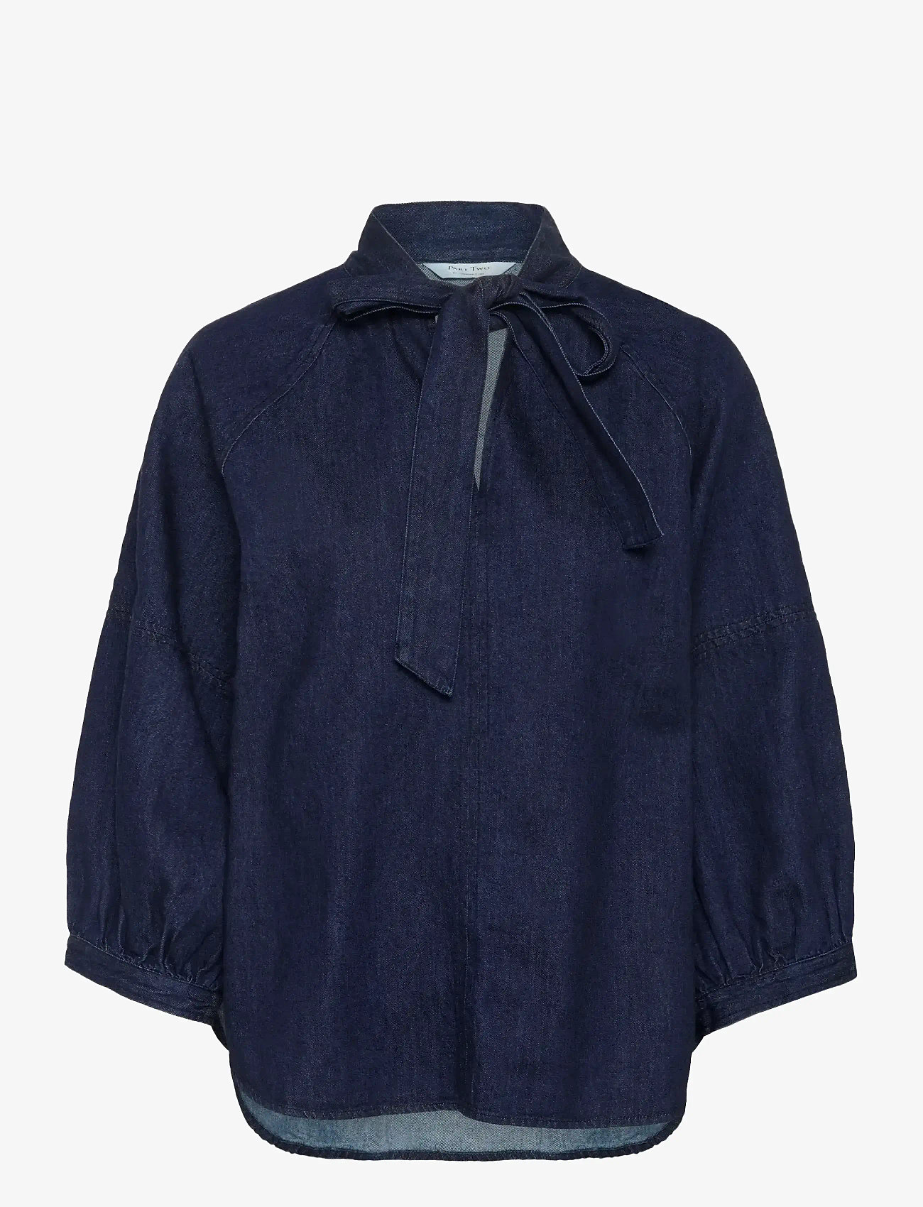 Part Two SassiPW SH - Jeanshemden - RINSE BLUE DENIM / navy