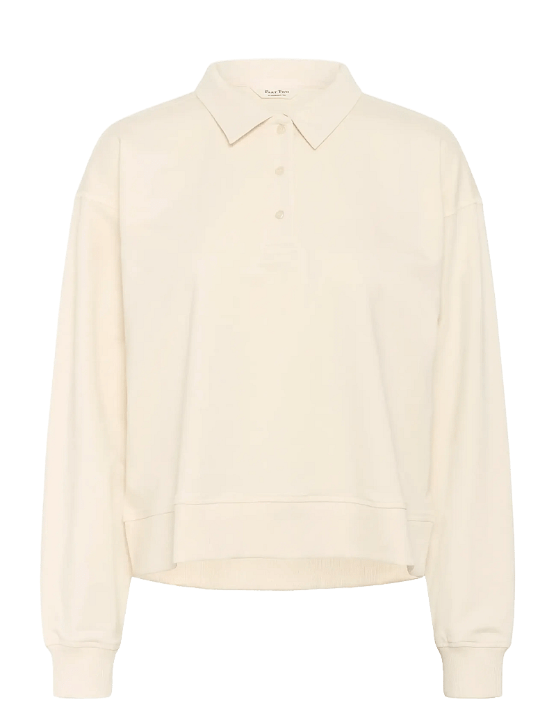 Part Two - SatyaPW SW - stickade tröjor - whitecap gray - 0