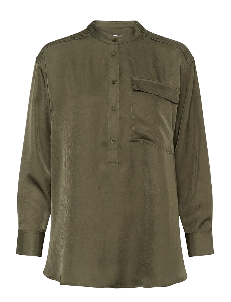 Part Two - ShantaPW SH - långärmade skjortor - tarmac - 0