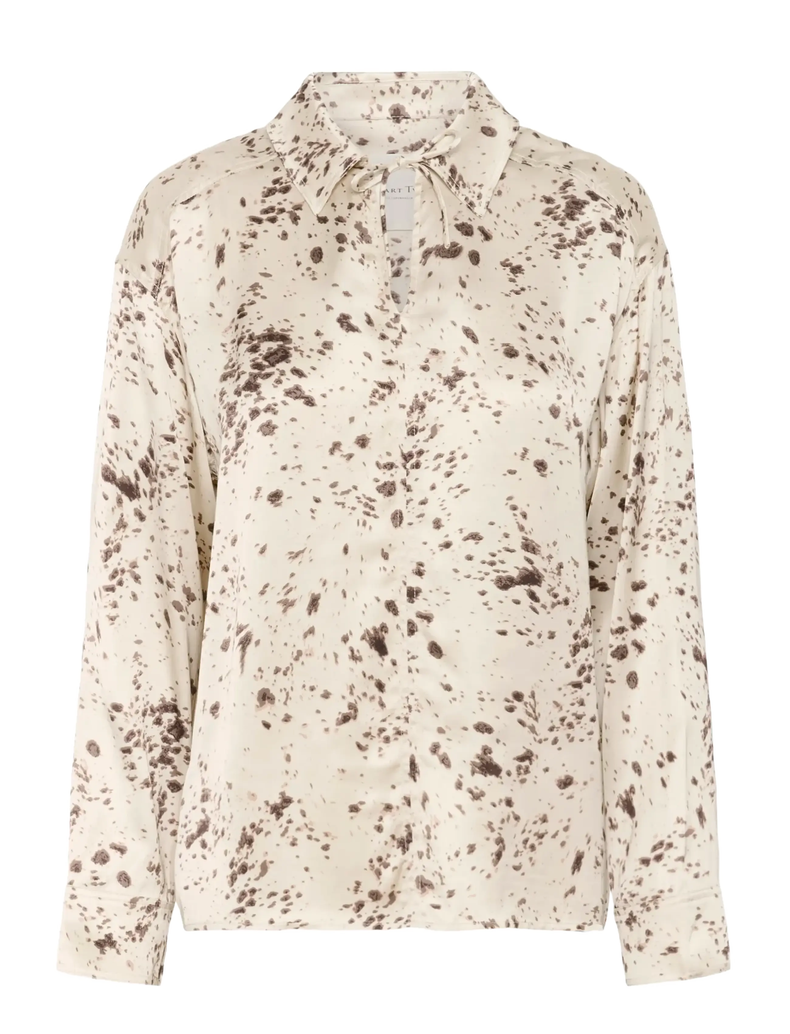 Part Two SheenaPW BL - Blouses & Overhemden - FRENCH OAK SCATTERED PRINT / brown