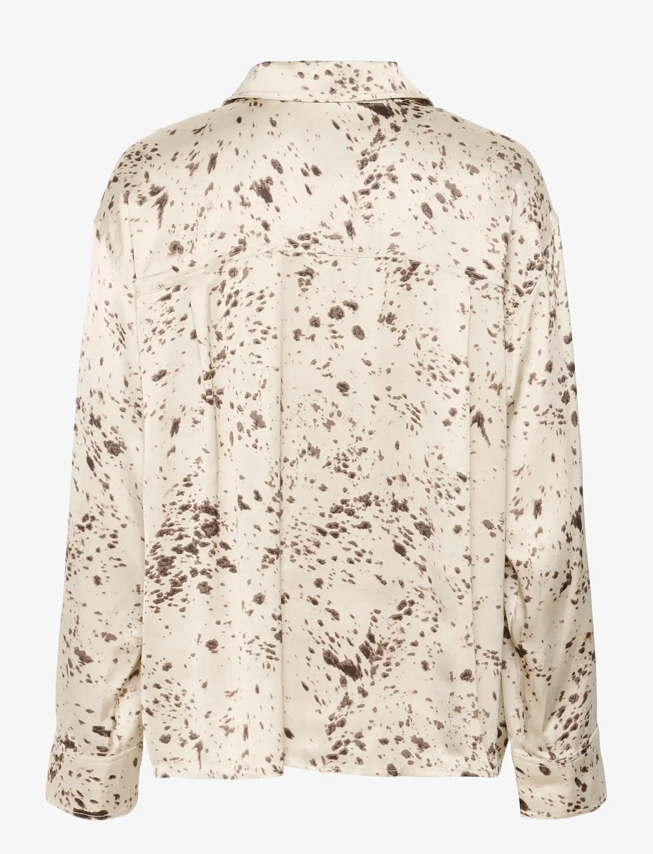 Part Two - SheenaPW BL - langærmede bluser - french oak scattered print - 1
