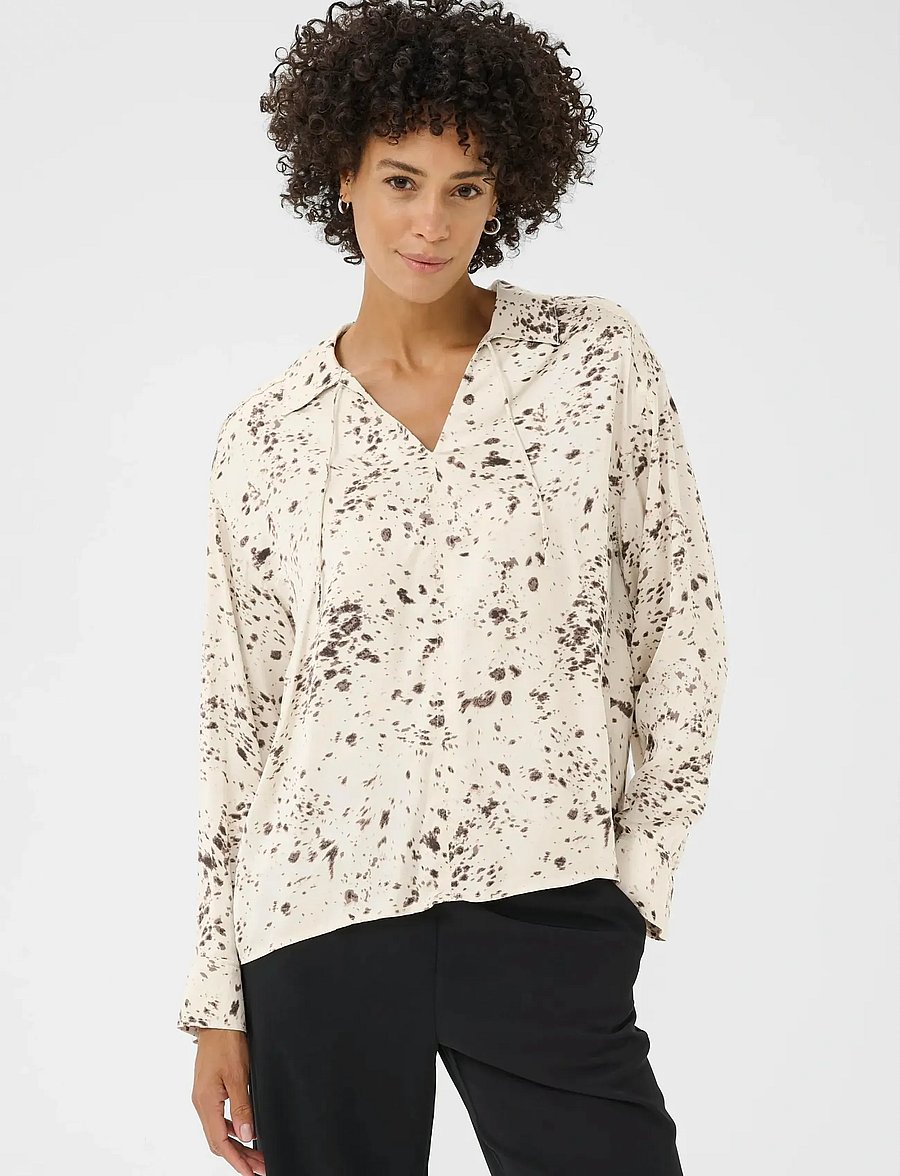 Part Two - SheenaPW BL - pikkade varrukatega pluusid - french oak scattered print - 0