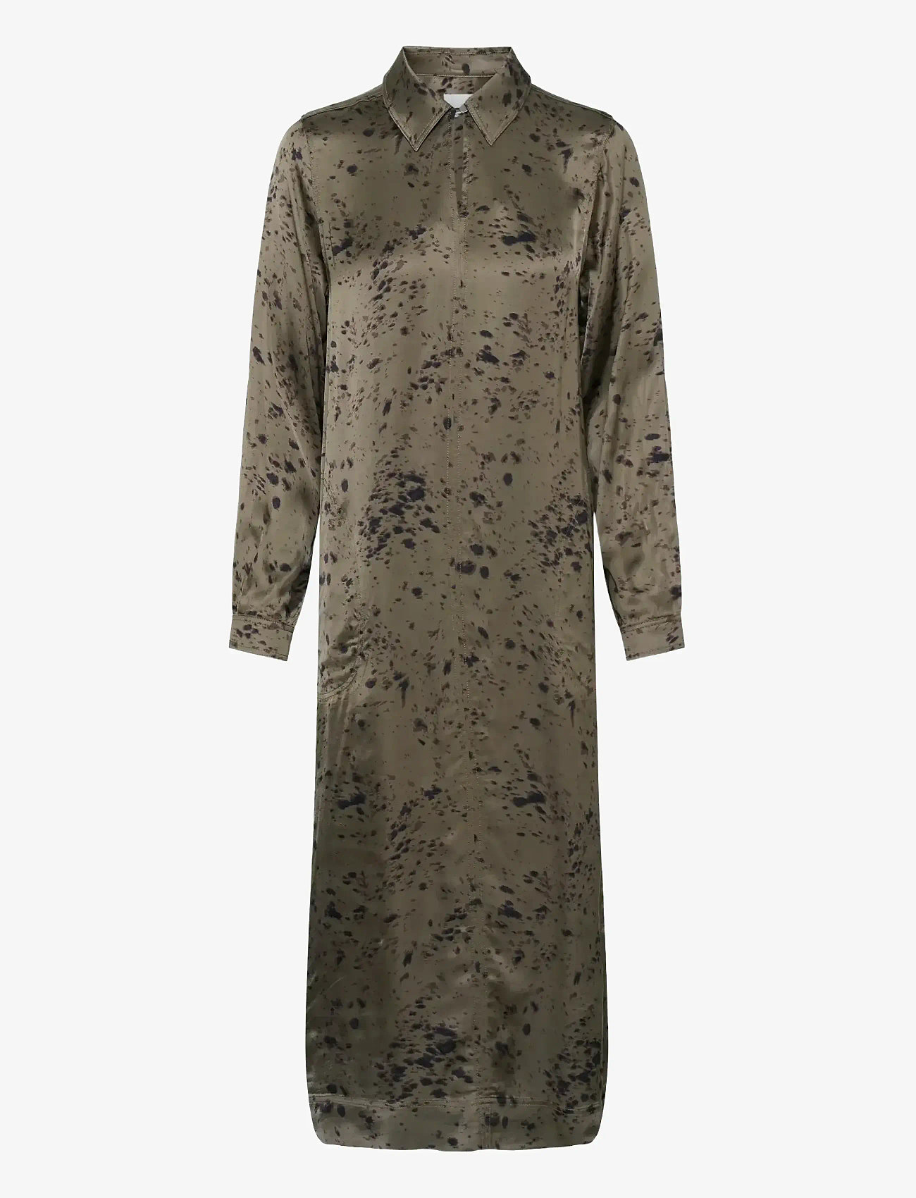 Part Two - ShilohPW DR - hemdkleider - tarmac scattered texture print - 1