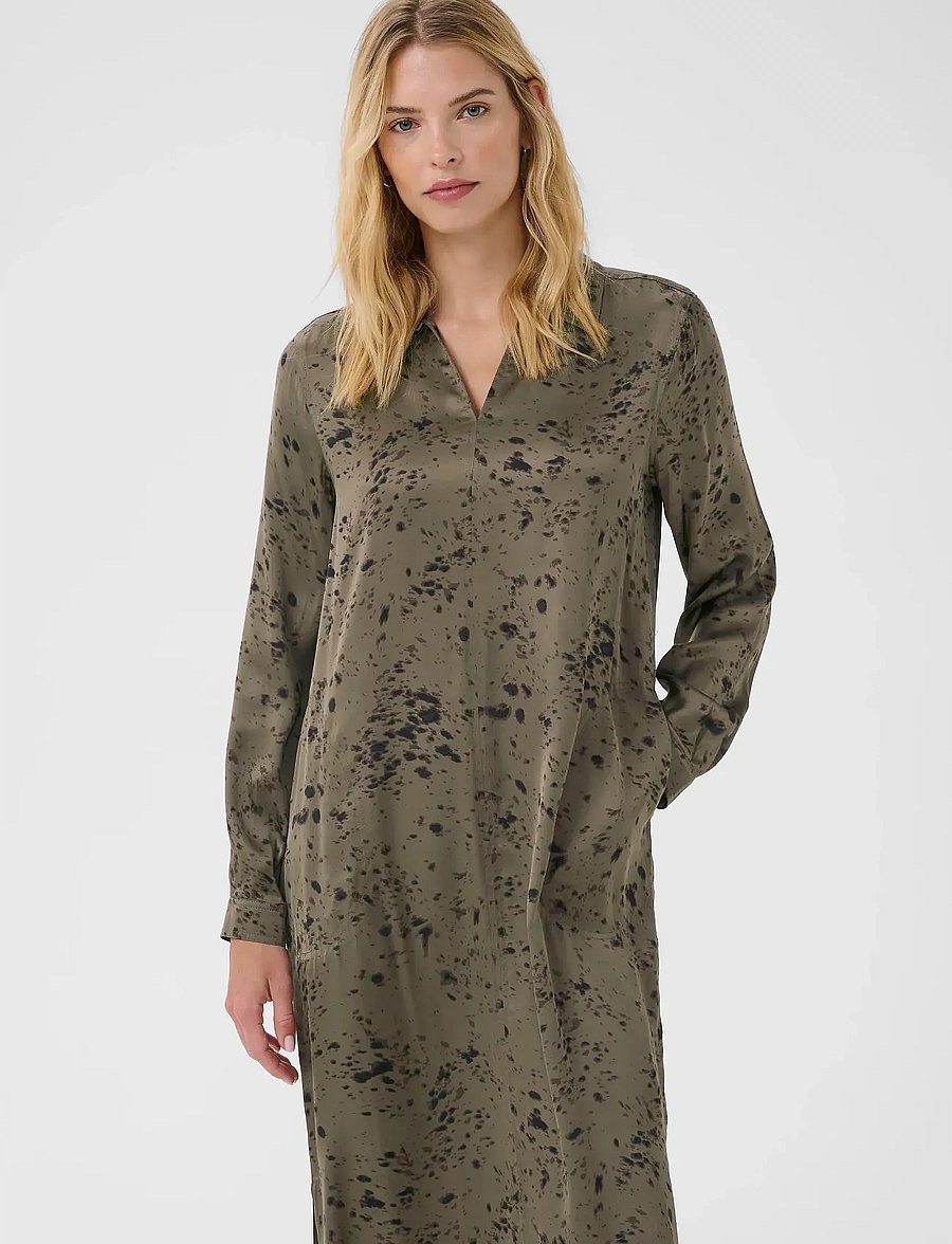 Part Two - ShilohPW DR - robes chemises - tarmac scattered texture print - 0