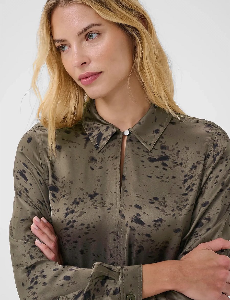 Part Two - ShilohPW DR - robes chemises - tarmac scattered texture print - 5
