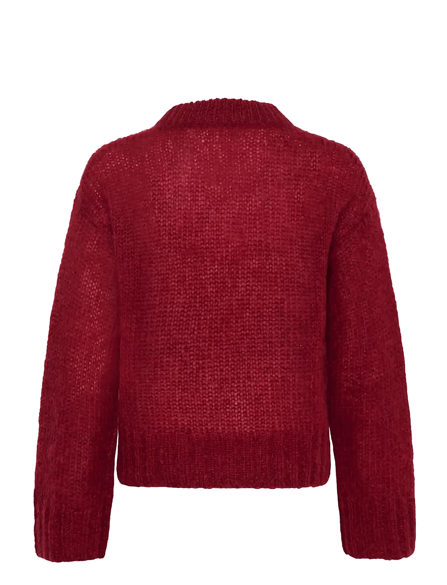Part Two - SillePW Pullover - jumpers - biking red - 2