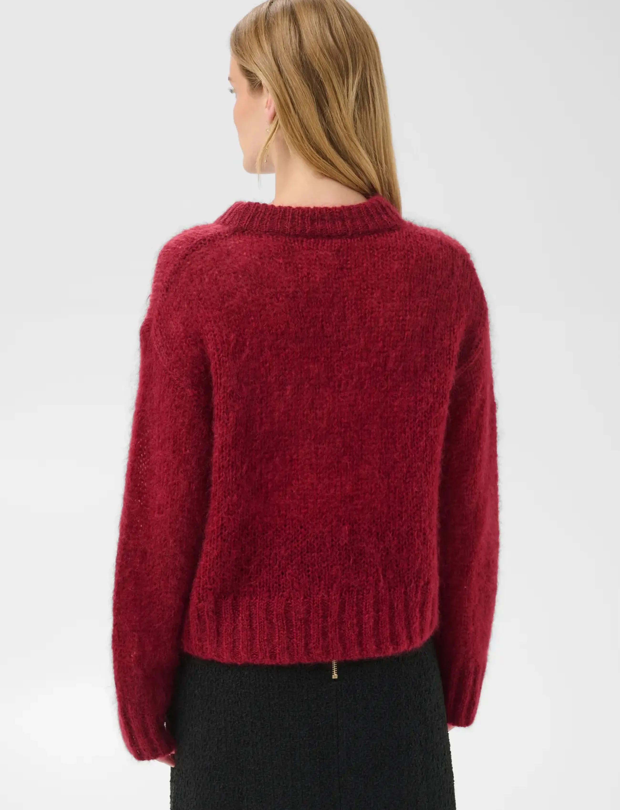 Part Two - SillePW Pullover - jumpers - biking red - 3