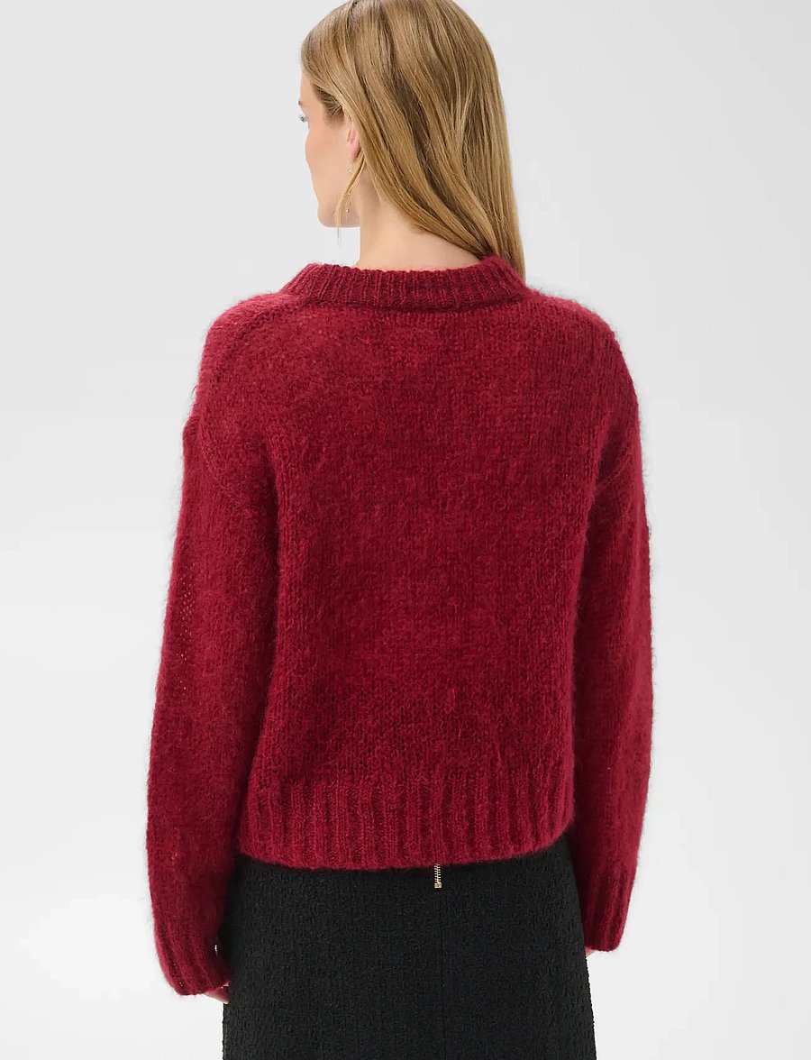 Part Two - SillePW Pullover - jumpers - biking red - 3