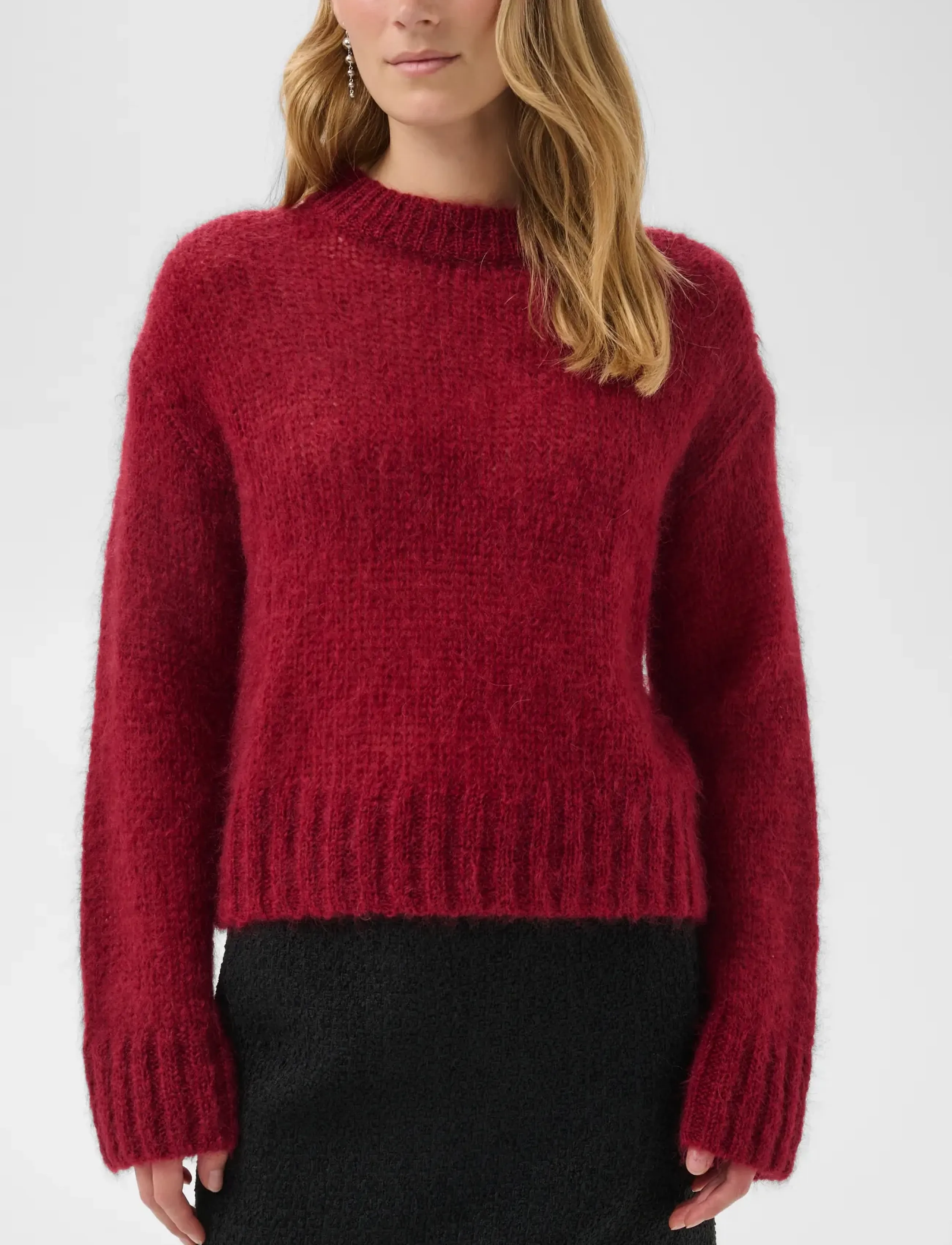 Part Two - SillePW Pullover - jumpers - biking red - 5