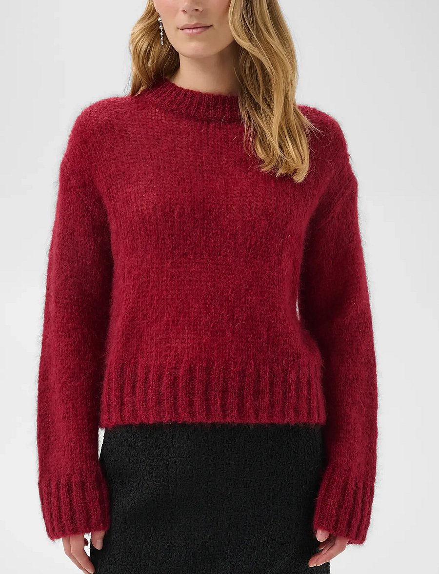 Part Two - SillePW Pullover - jumpers - biking red - 5