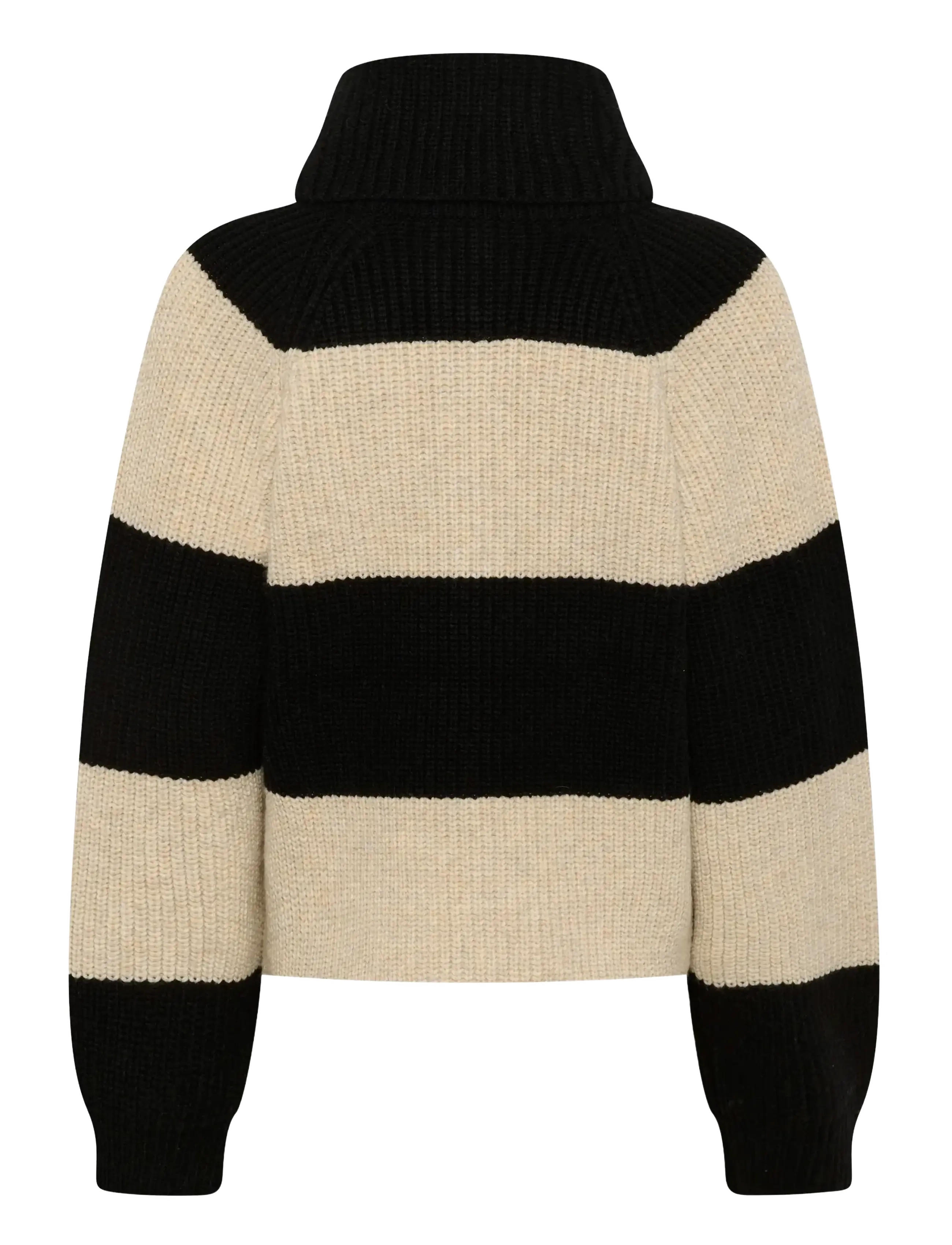 Part Two - SimraPW PU - tröjor - french oak/ black block stripe - 2
