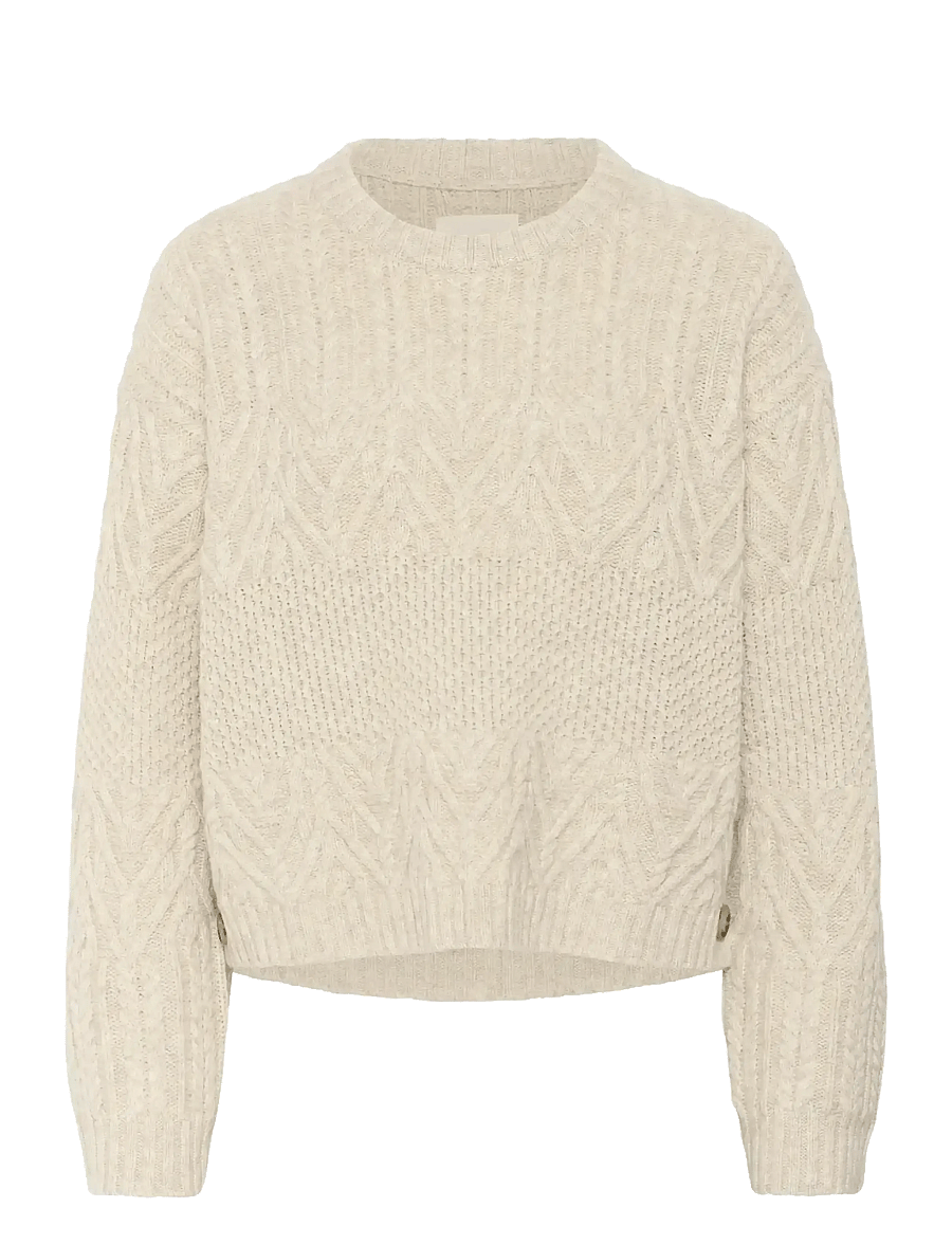 Part Two - SindyPW PU - pullover - french oak melange - 1