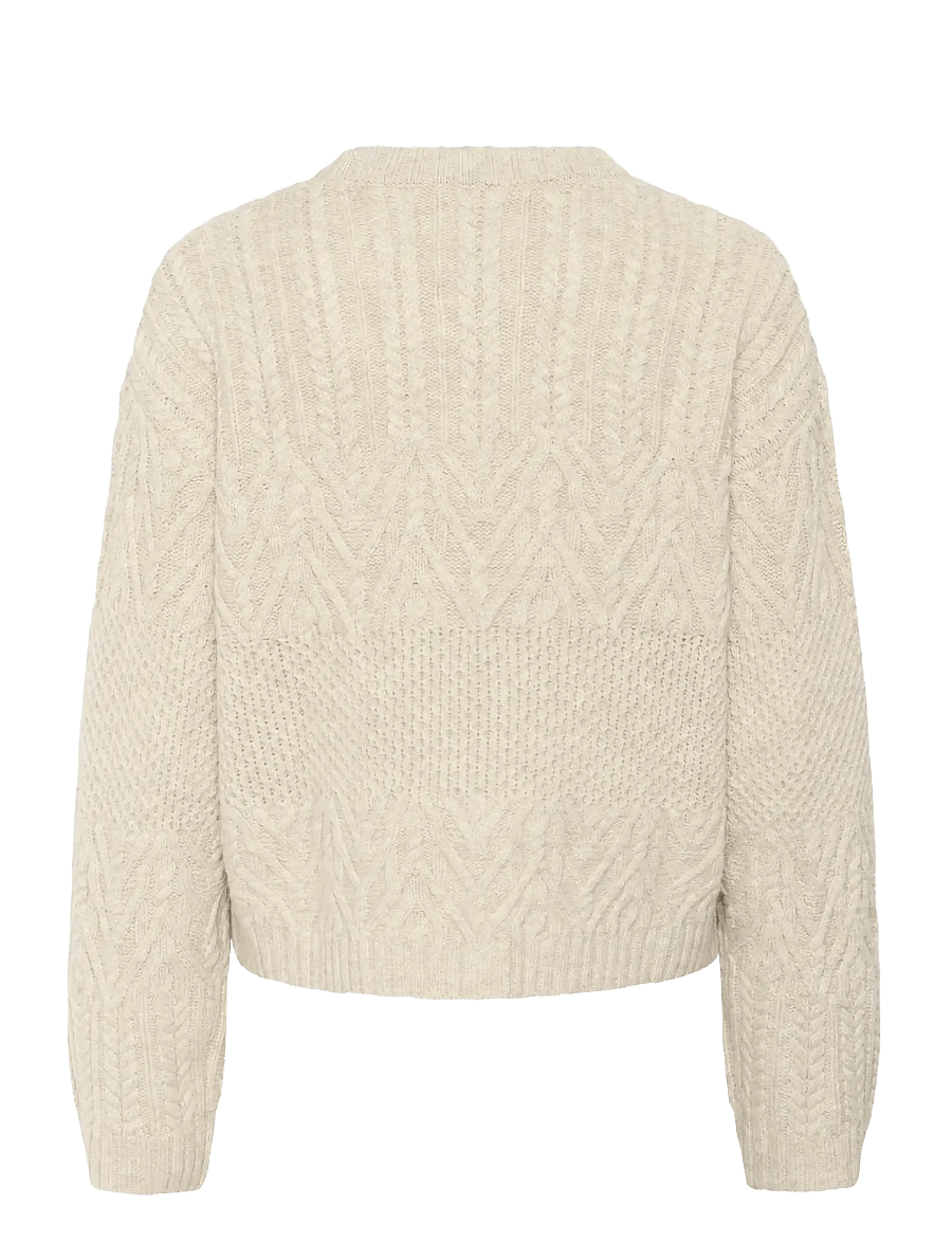 Part Two - SindyPW PU - pullover - french oak melange - 2