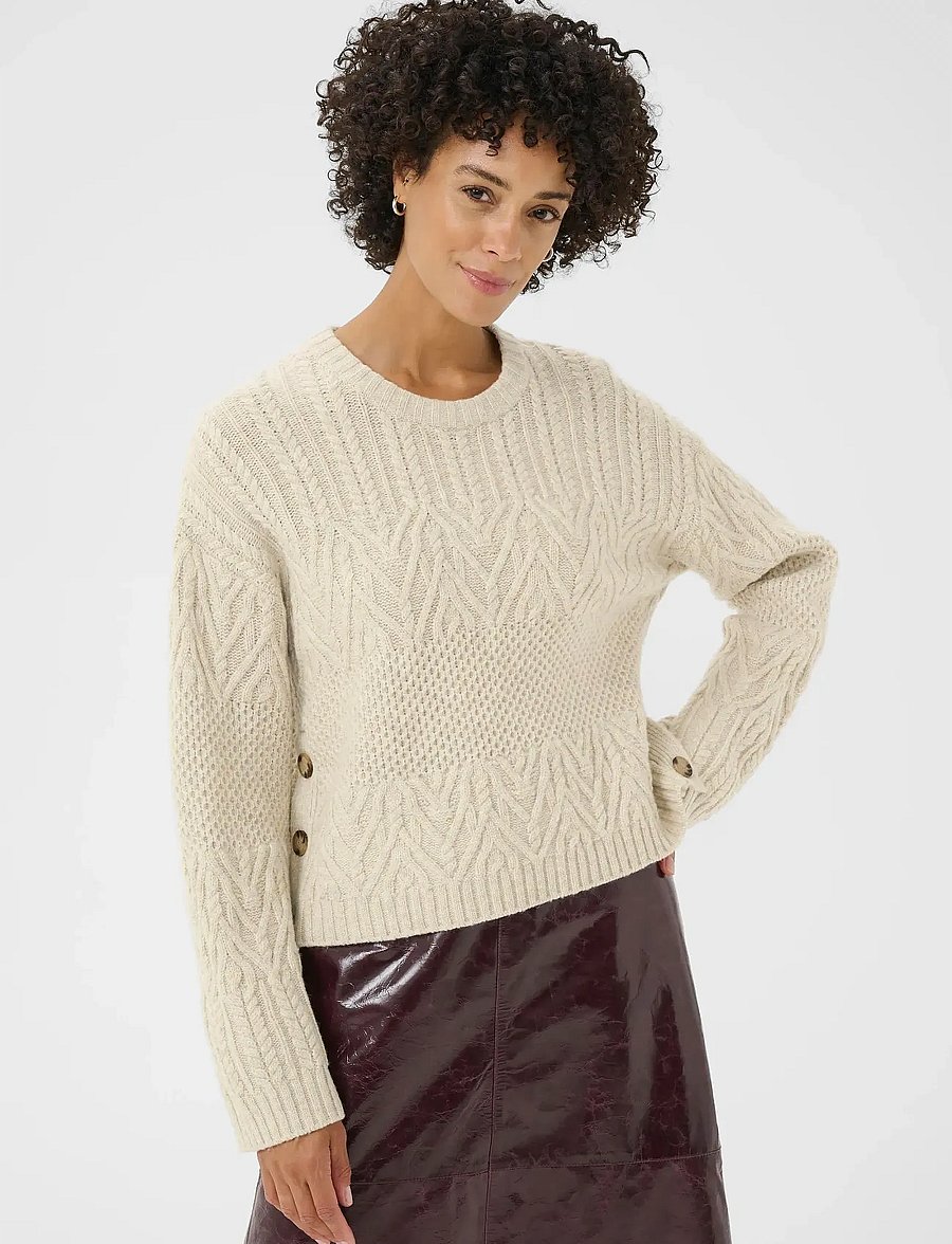Part Two - SindyPW PU - pullover - french oak melange - 0