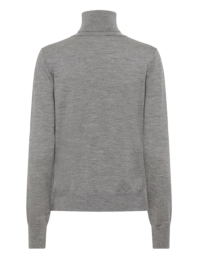 Part Two - SiniPW PU - rollkragenpullover - medium grey melange - 2