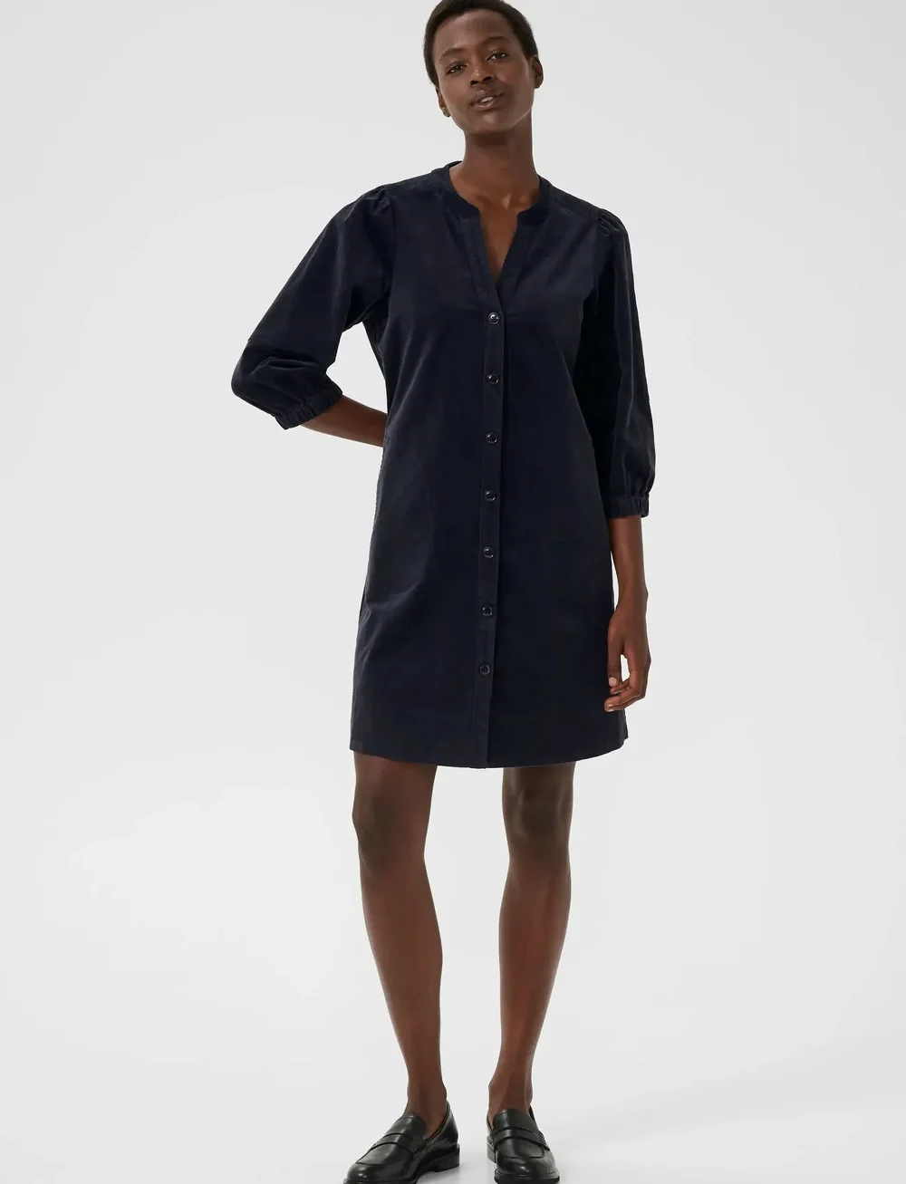 Part Two - SitaPW DR - skjortekjoler - dark navy - 4