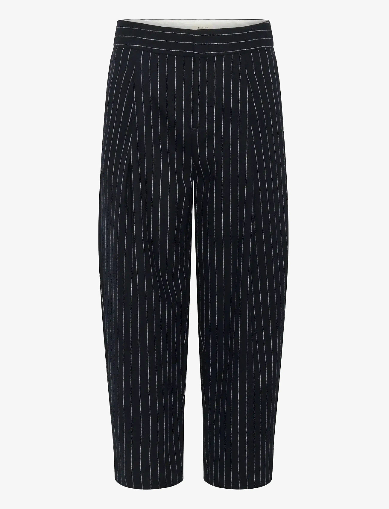 Part Two - SolbrittPW PA - herbstliche kleidung - navy pinstripe - 0