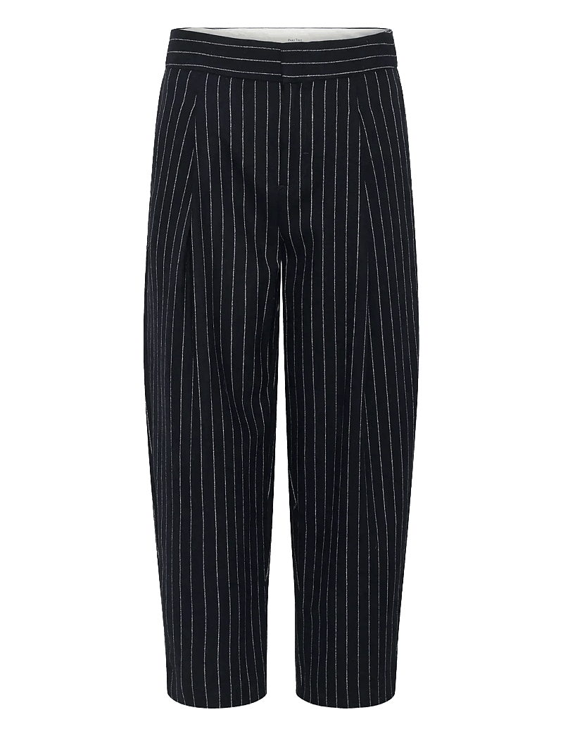 Part Two - SolbrittPW PA - barrel püksid - navy pinstripe - 1