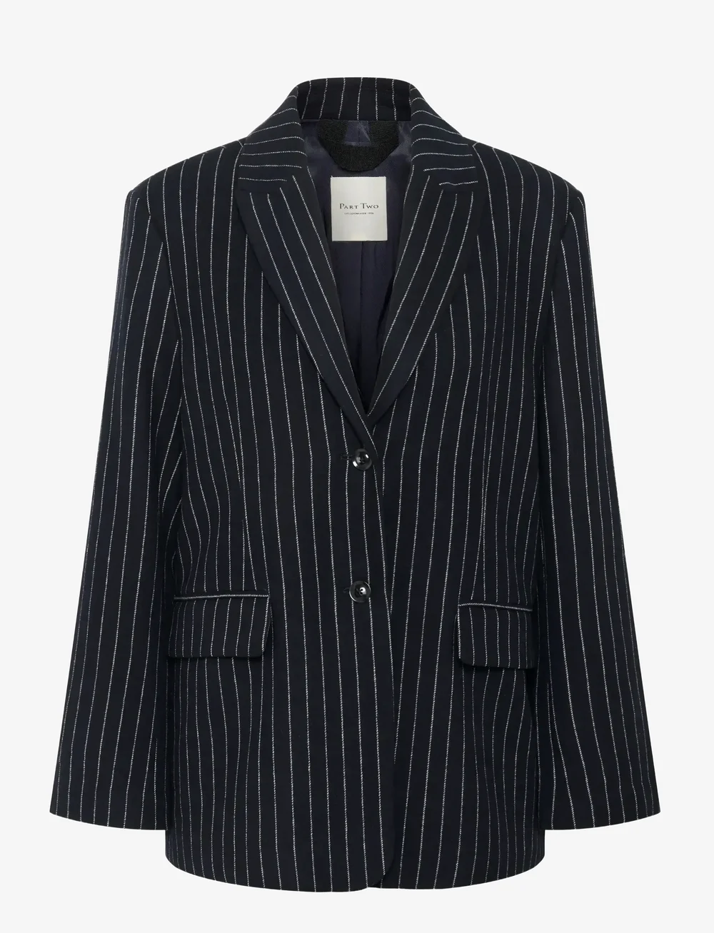 Part Two - SomayaPW BZ - einreihige blazer - navy pinstripe - 1
