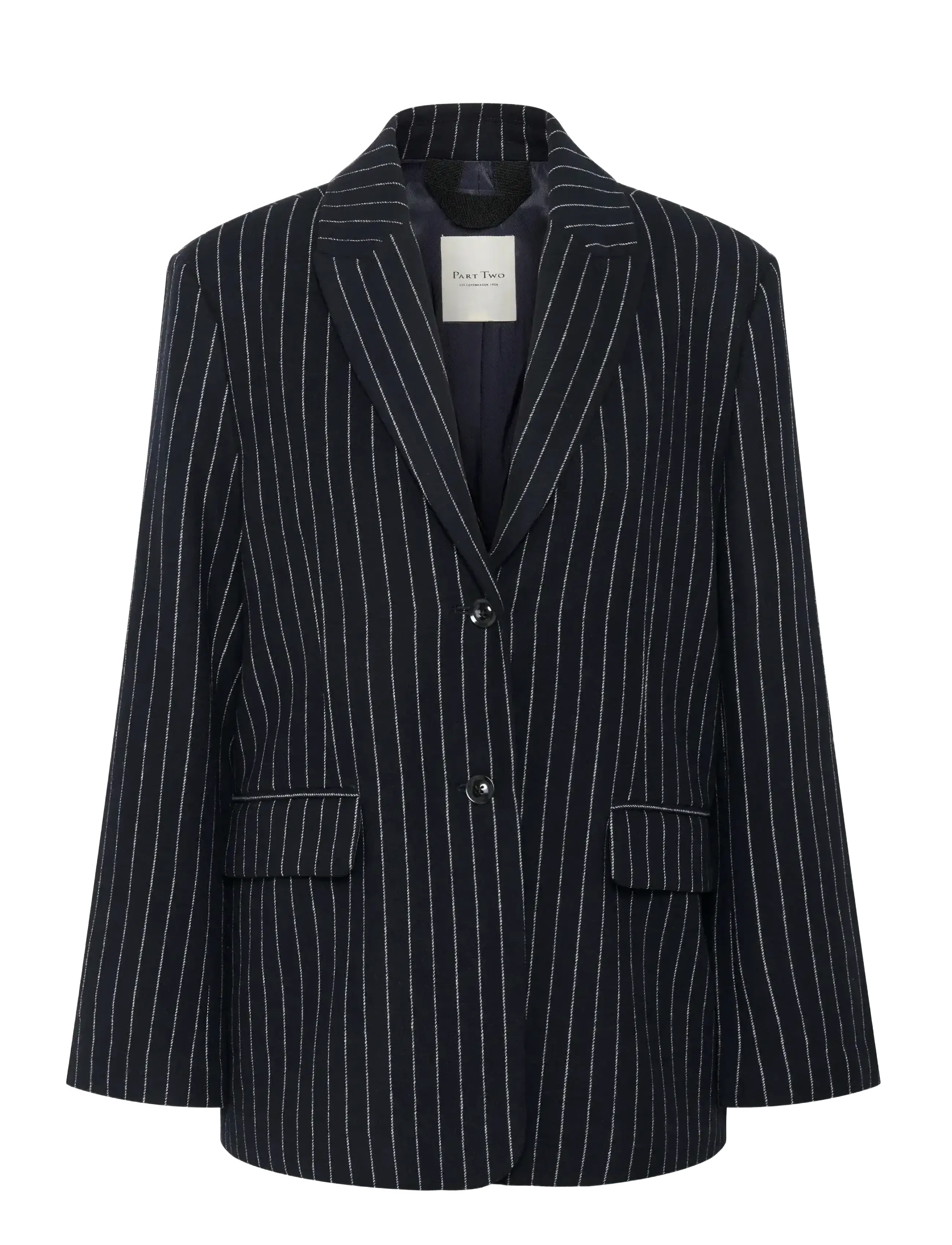 Part Two SomayaPW BZ - Part Two - NAVY PINSTRIPE / navy