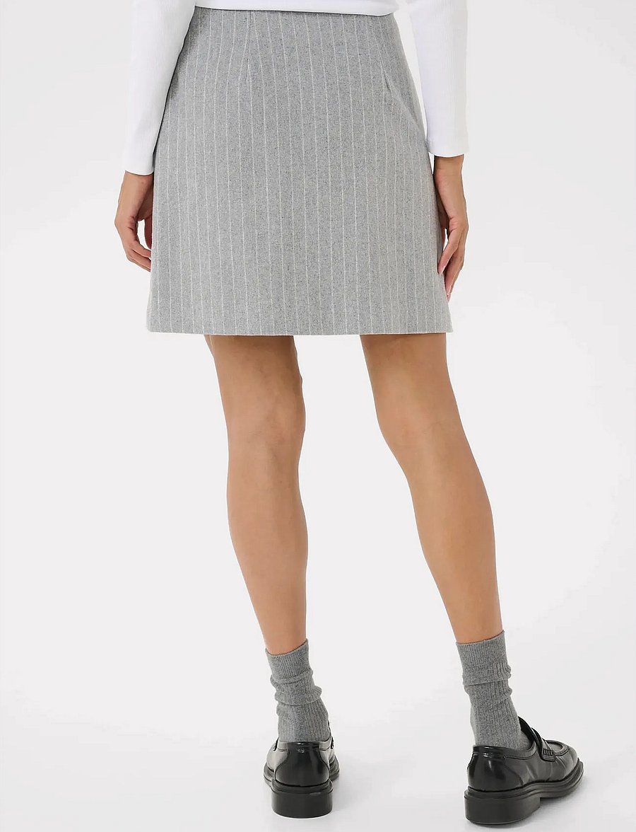 Part Two - SissaPW SK - miniseelikud - medium grey pinstripe - 4