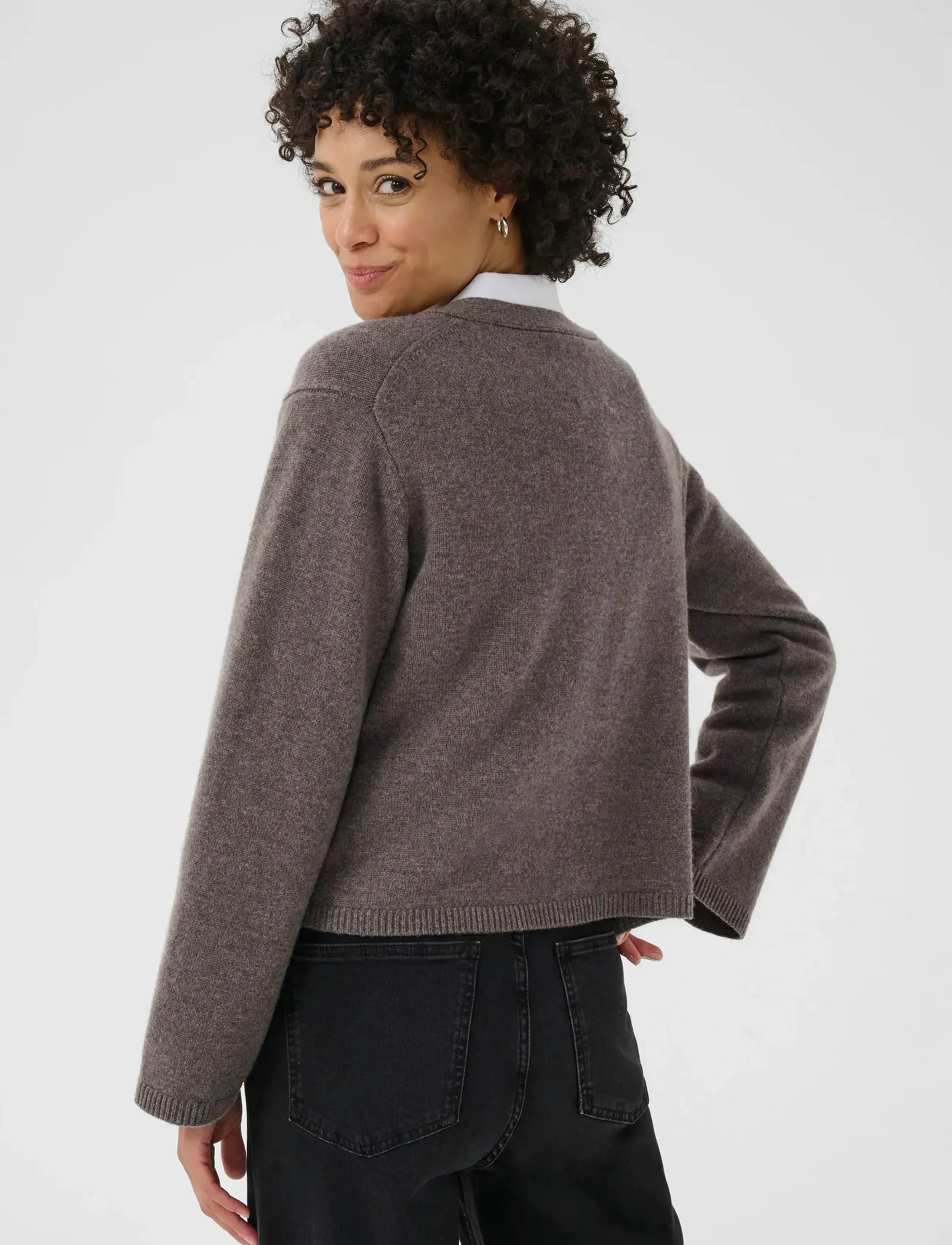 Part Two - SvevaPW Cardigan - cardigans - falcon melange - 2