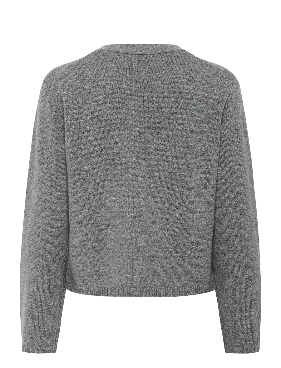 Part Two - SvevaPW Cardigan - kardiganid - medium grey melange - 2