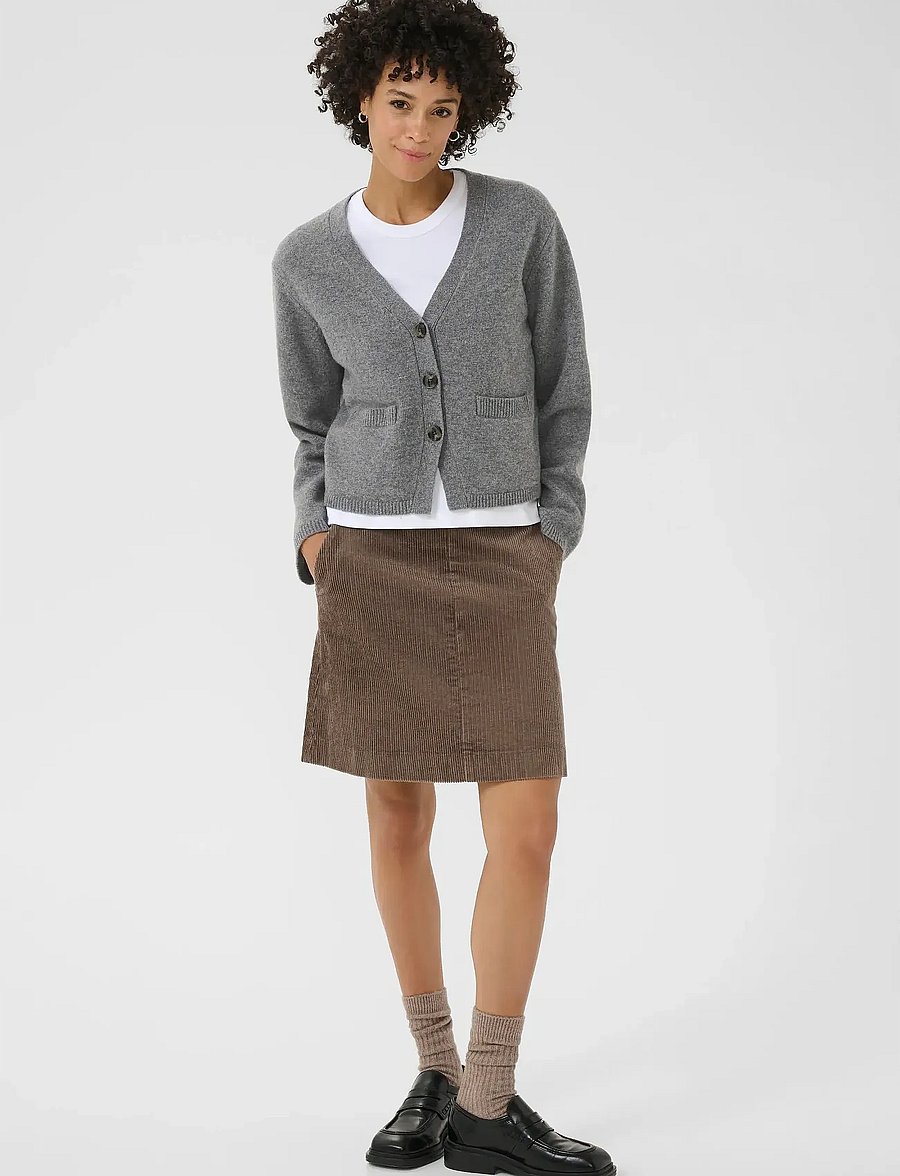 Part Two - SvevaPW Cardigan - kardiganid - medium grey melange - 3