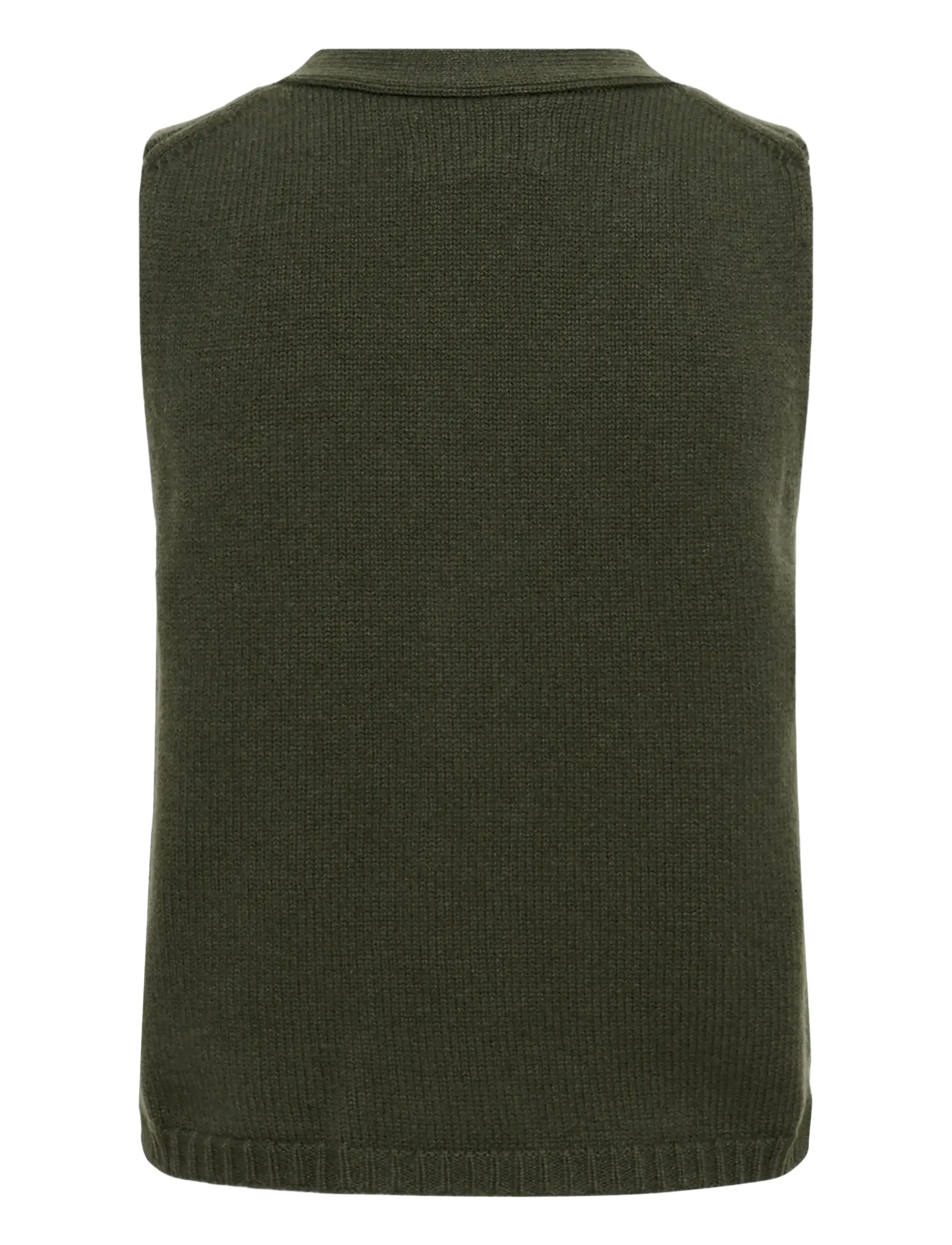 Part Two - SylvaPW Waistcoat - kootud vestid - beetle - 1