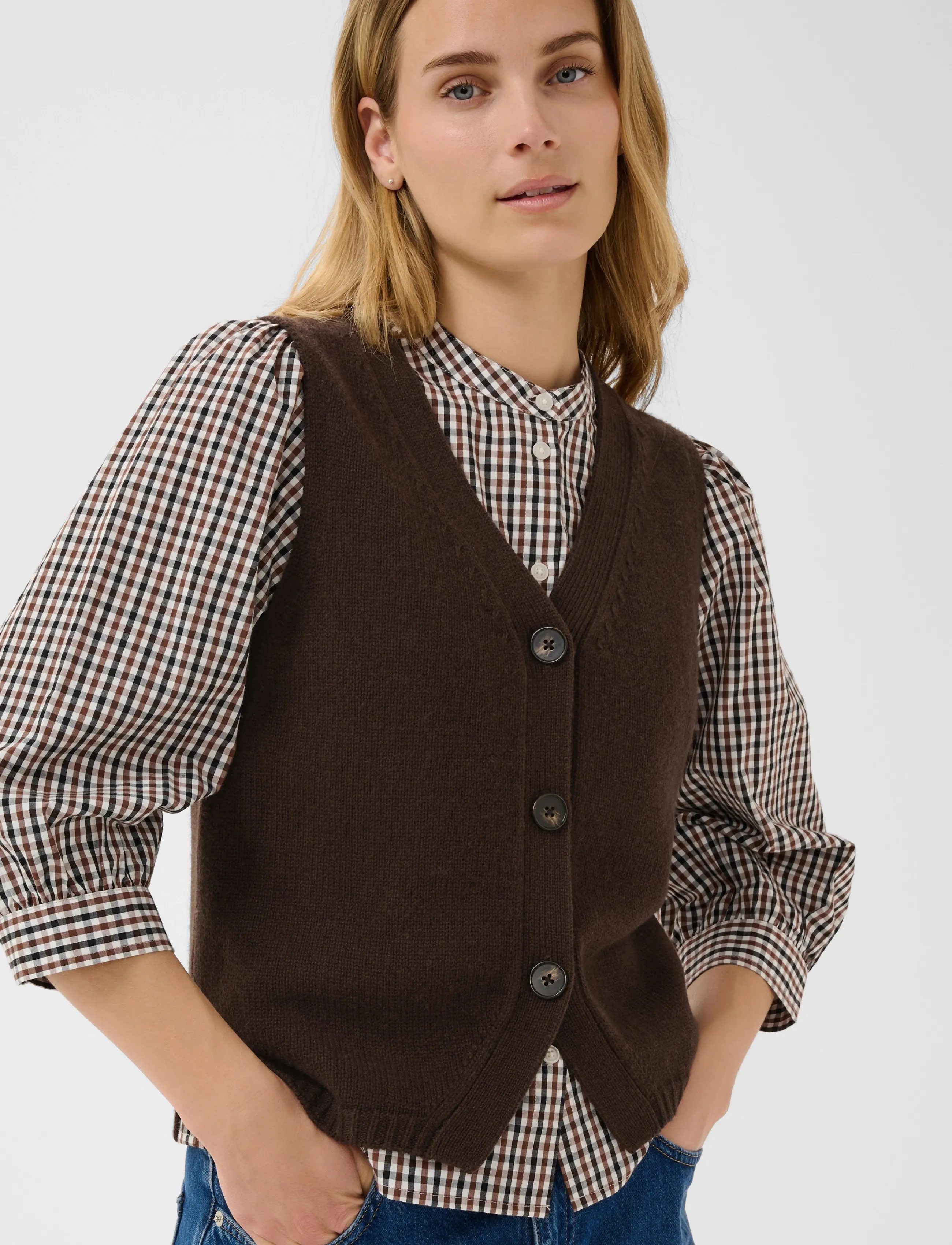 Part Two - SylvaPW Waistcoat - kootud vestid - mole' - 5