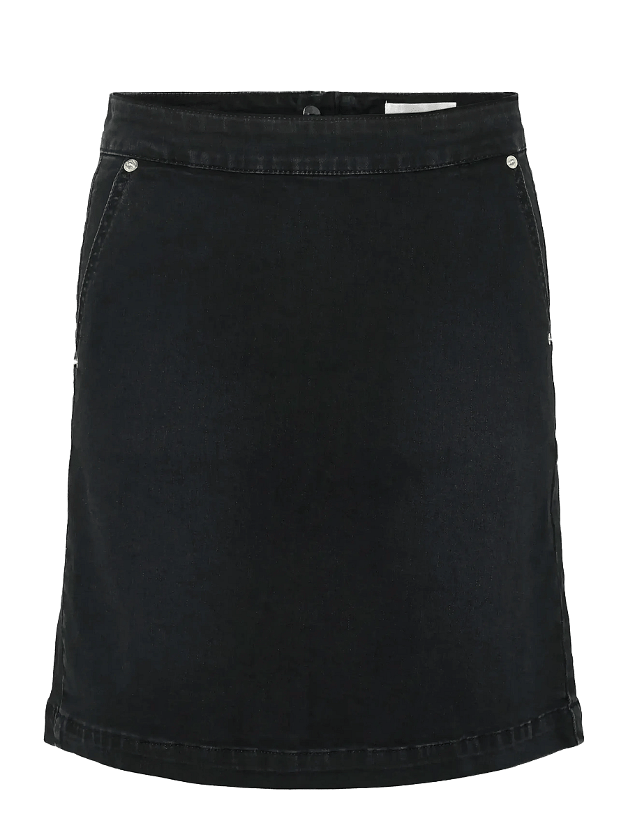 Part Two - SaigePW SK - jeansröcke - washed black denim - 1