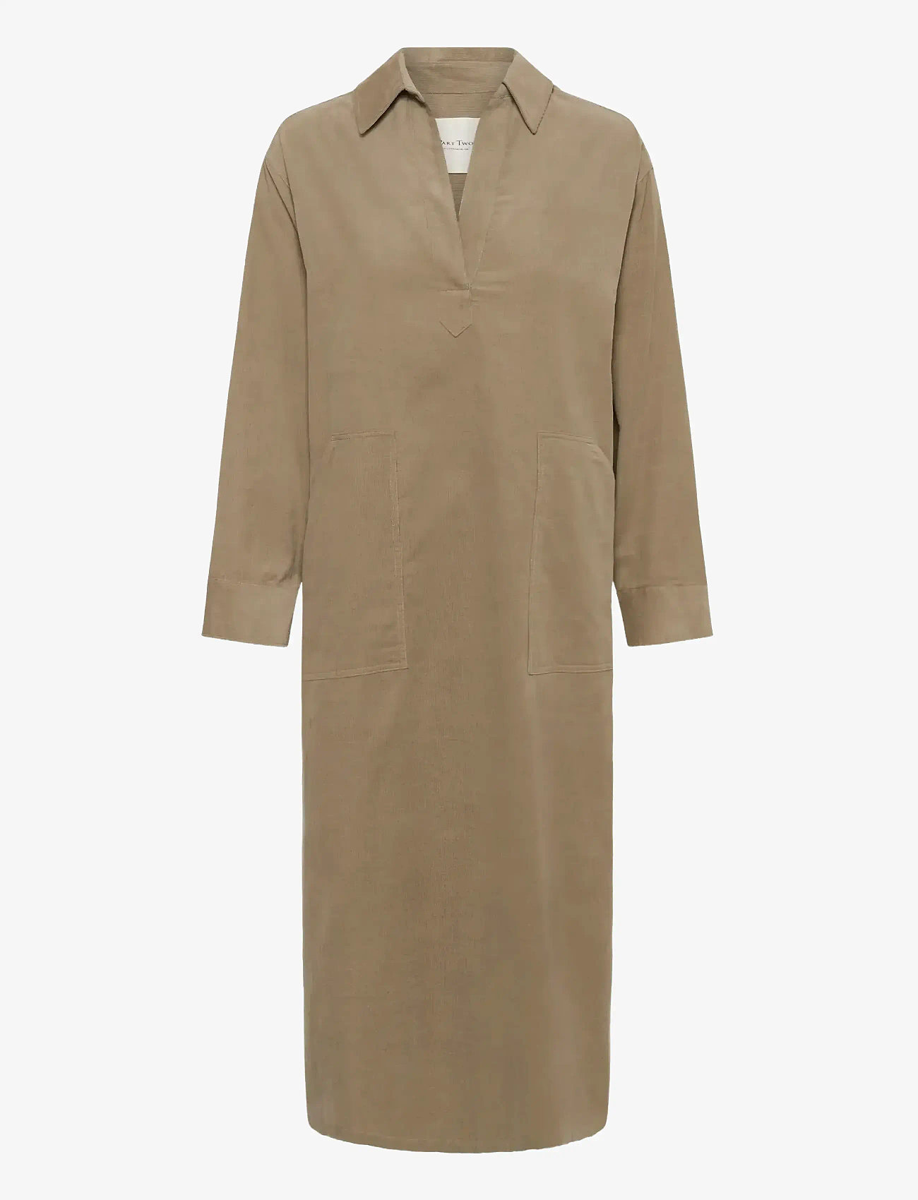 Part Two - LollaPW DR - shirt dresses - desert taupe - 0