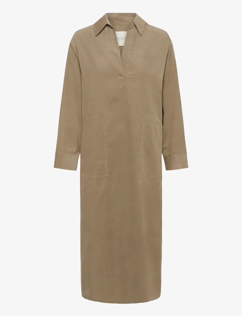 Part Two - LollaPW DR - skjortekjoler - desert taupe - 1