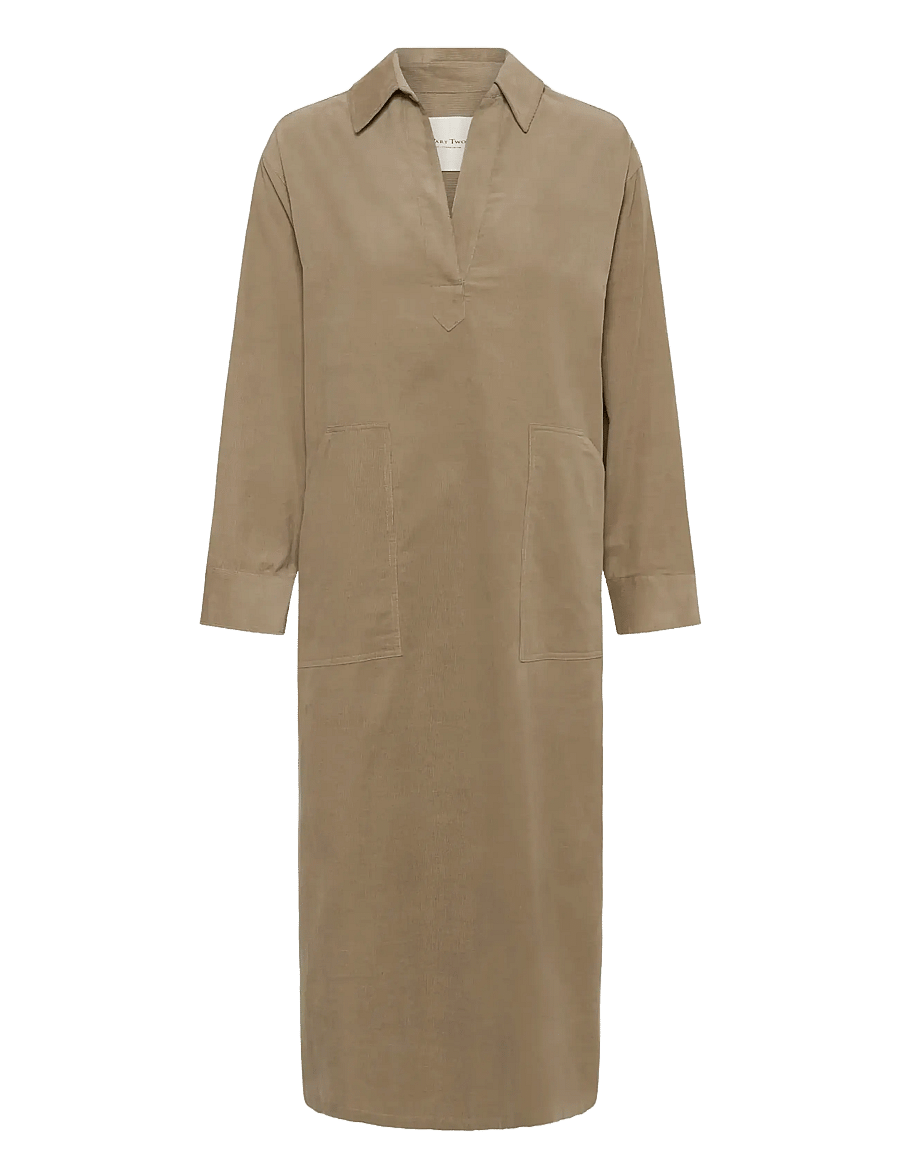 Part Two - LollaPW DR - skjortklänningar - desert taupe - 1