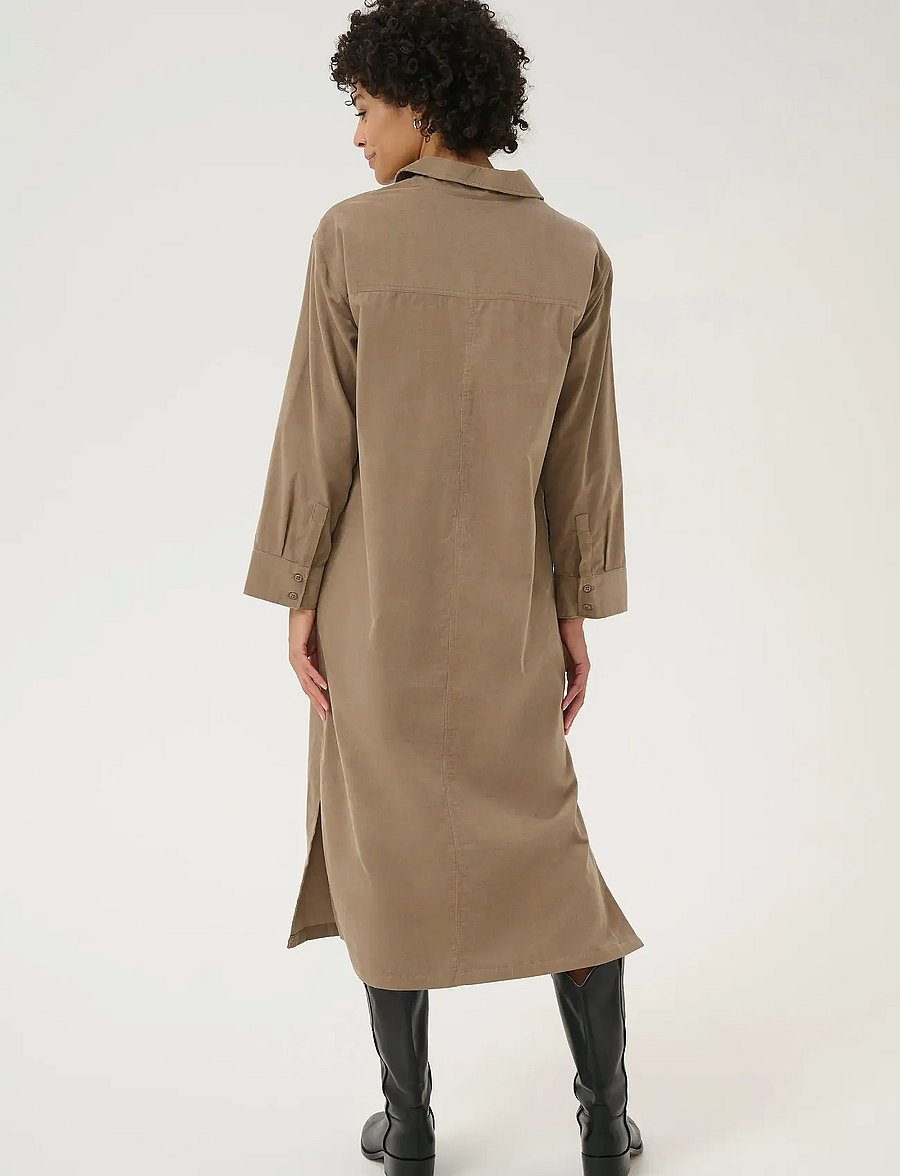 Part Two - LollaPW DR - skjortklänningar - desert taupe - 3