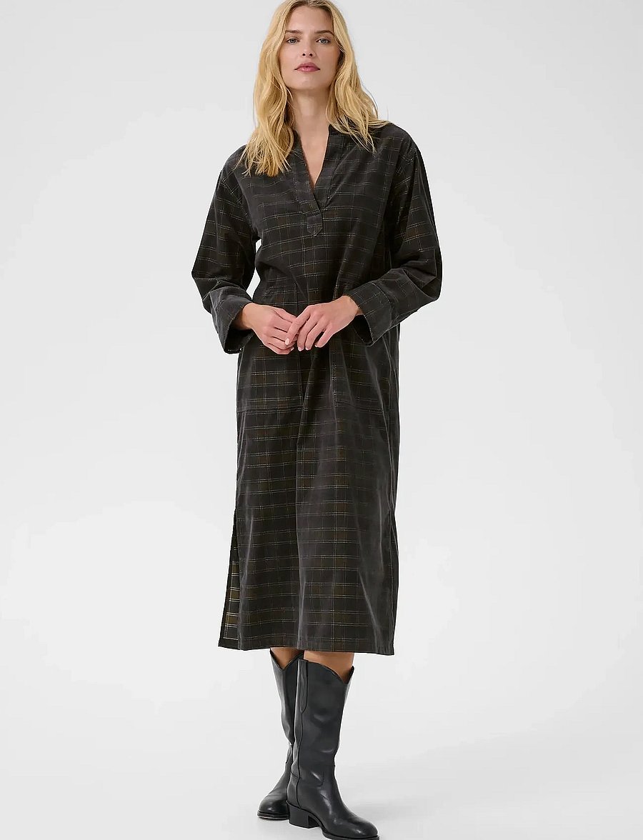 Part Two - LollaPW DR - shirt dresses - tarmac check - 5