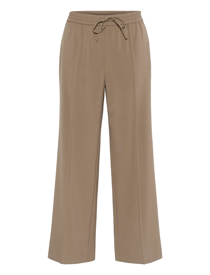 Part Two - EvalynnPW PA - hosen mit weitem bein - walnut - 1