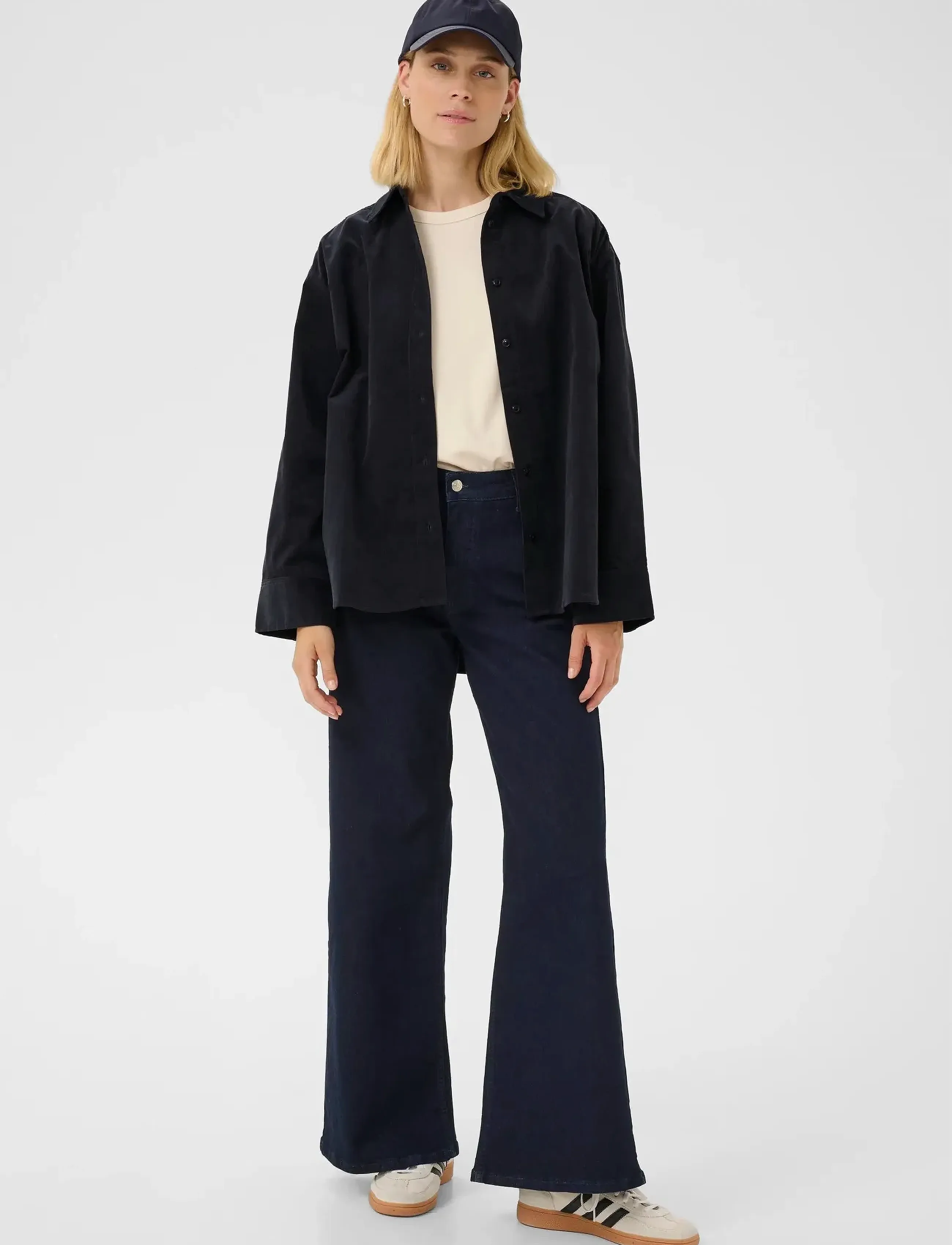 Part Two - SavannasPW SH - overshirts - dark navy - 1