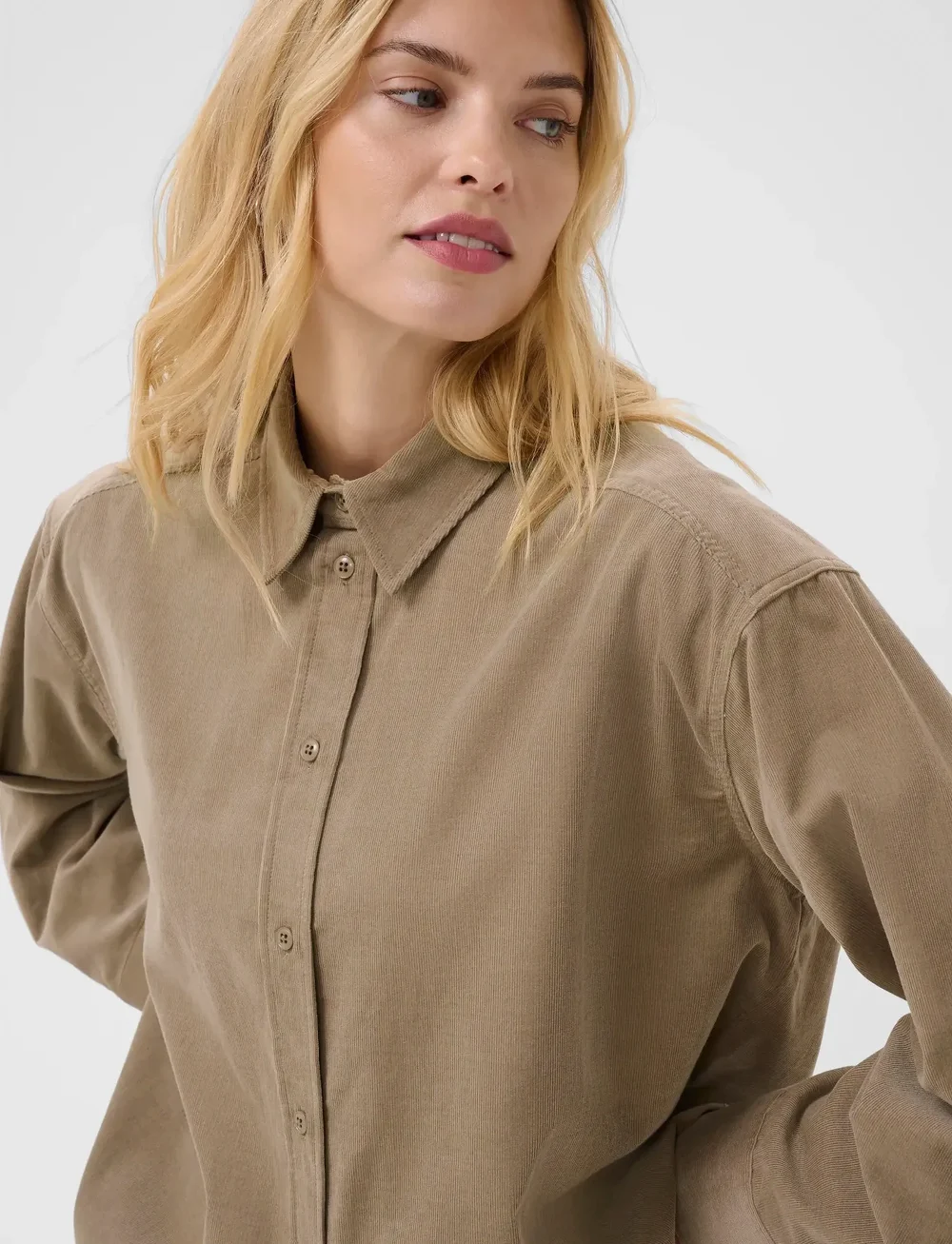 Part Two - SavannasPW SH - long-sleeved shirts - desert taupe - 4