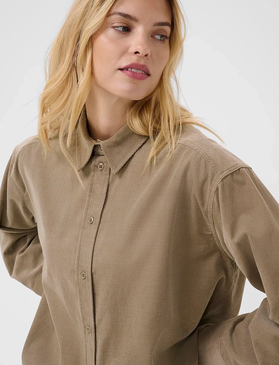Part Two - SavannasPW SH - overshirts - desert taupe - 4