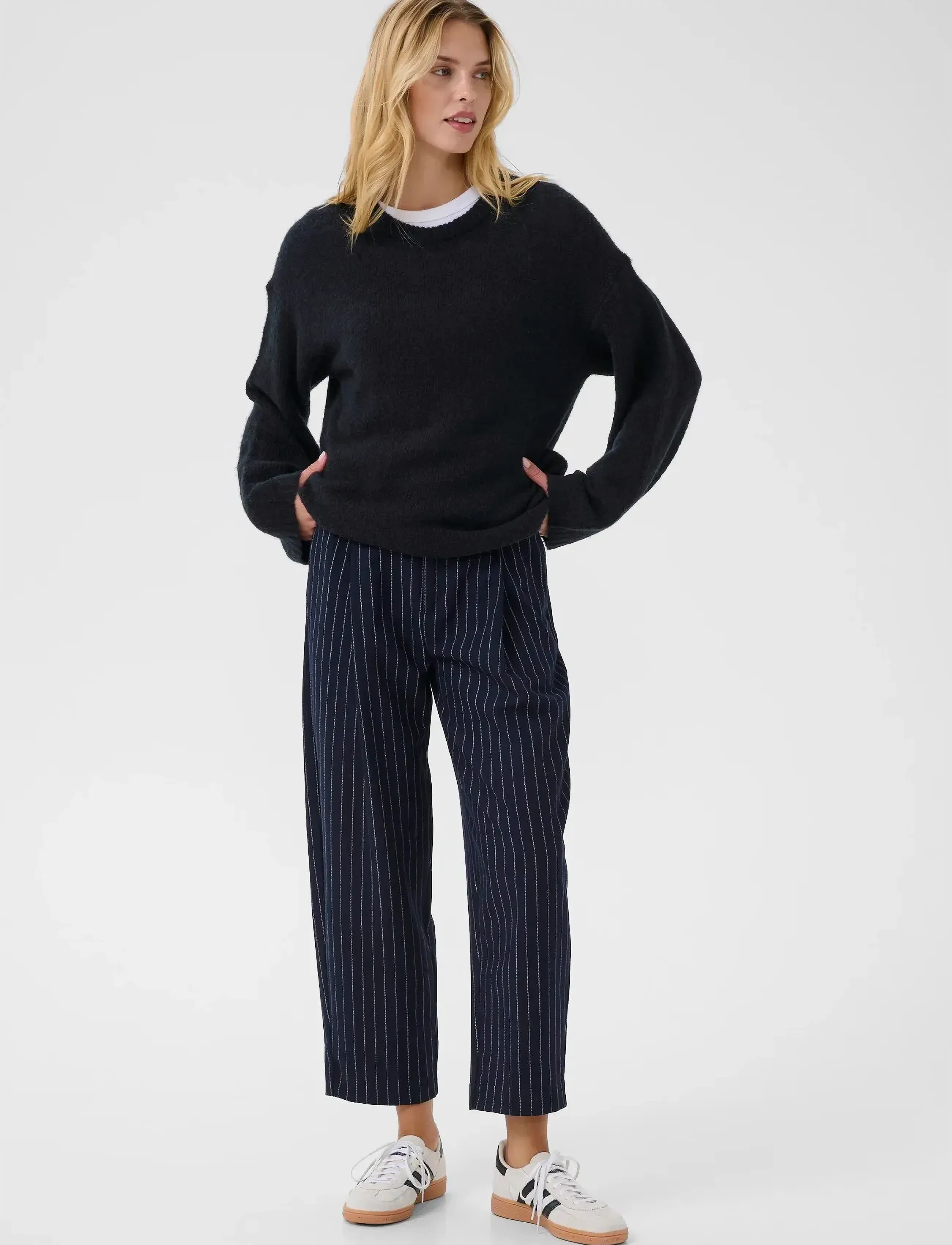 Part Two - SpencerPW PU - jumpers - dark navy - 3