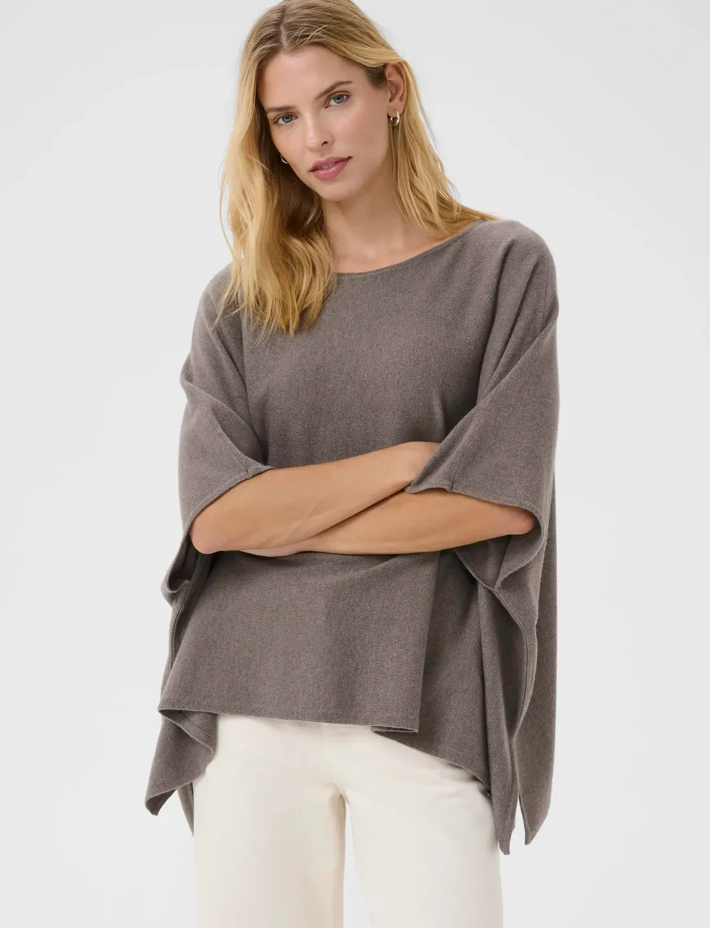 Part Two - TilannaPW PO - kortærmede bluser - falcon melange - 0