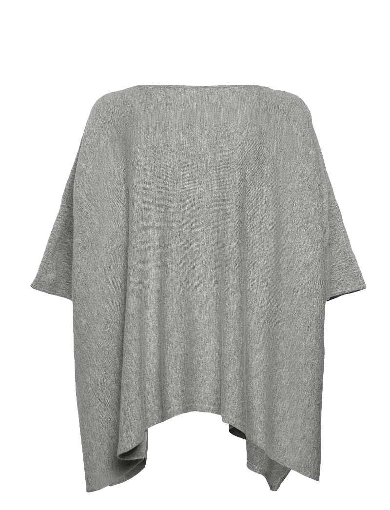 Part Two - TilannaPW PO - kortærmede bluser - medium grey melange - 2
