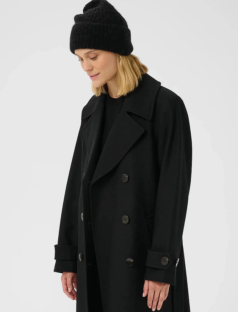 Part Two - SanjaPW HA - megztos kepurės - black - 0