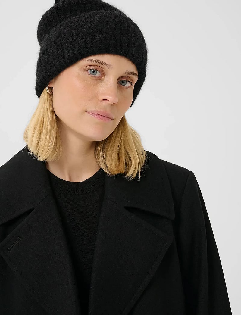 Part Two - SanjaPW HA - megztos kepurės - black - 4