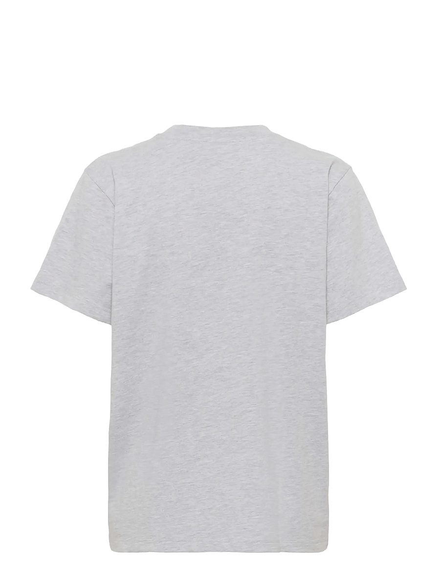 Part Two - JaminaPW TS - t-shirts - grey melange embellishment - 1